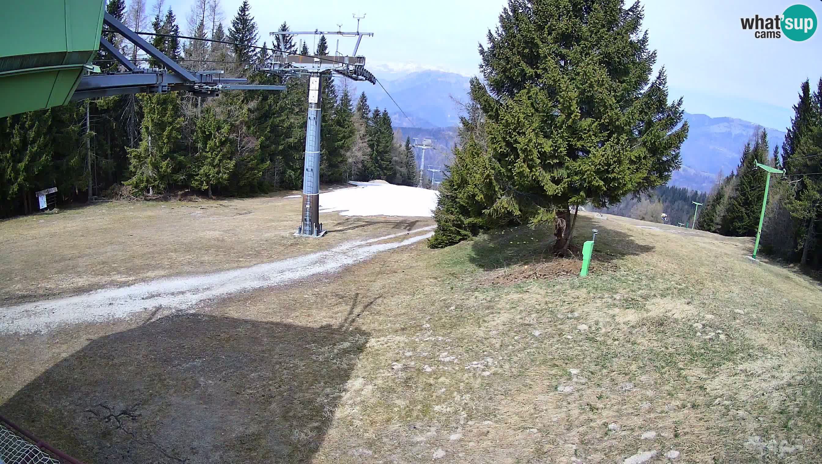 Centre de ski de Cerkno webcam Lom – Slovénie