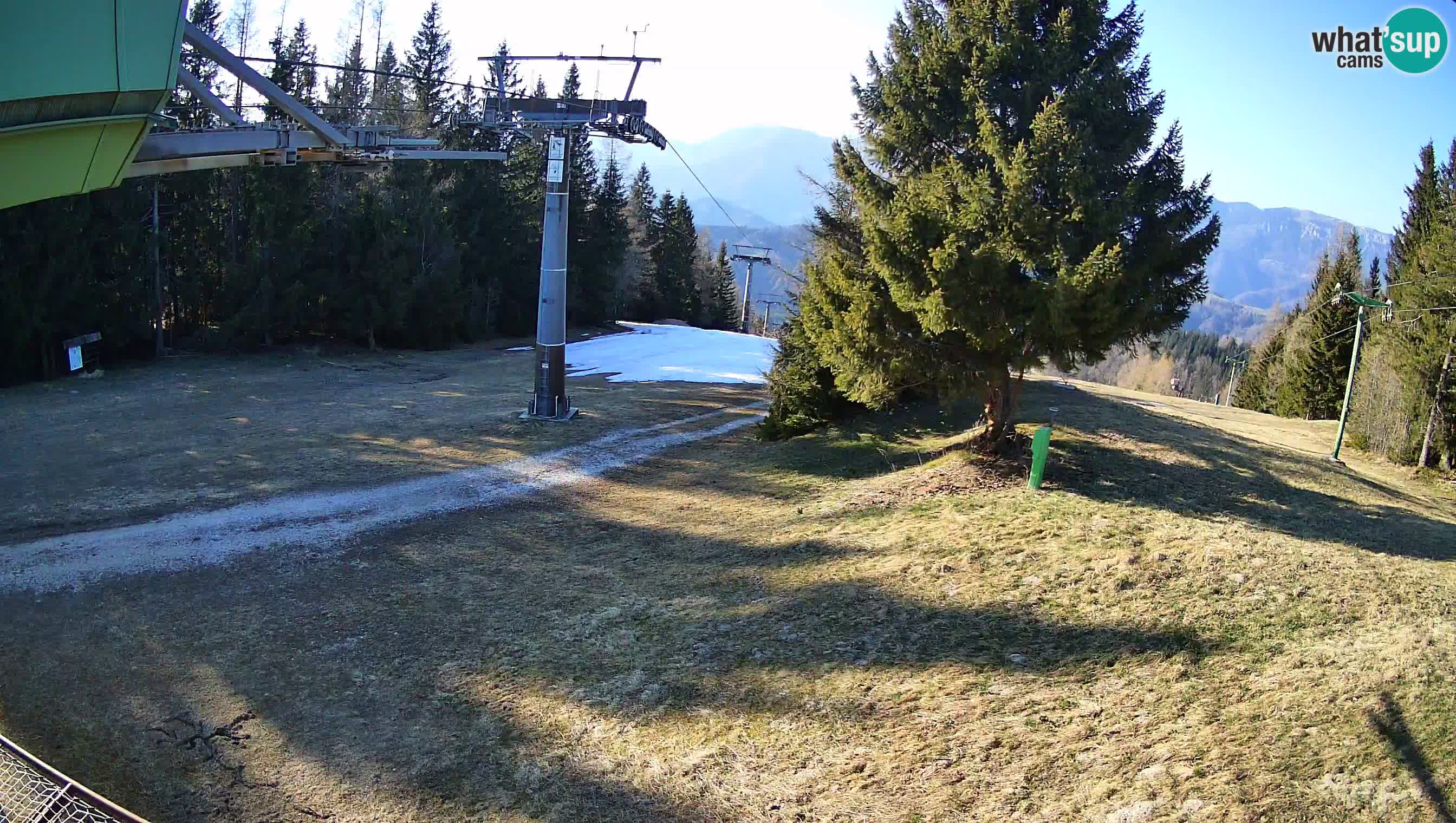 Centre de ski de Cerkno webcam Lom – Slovénie