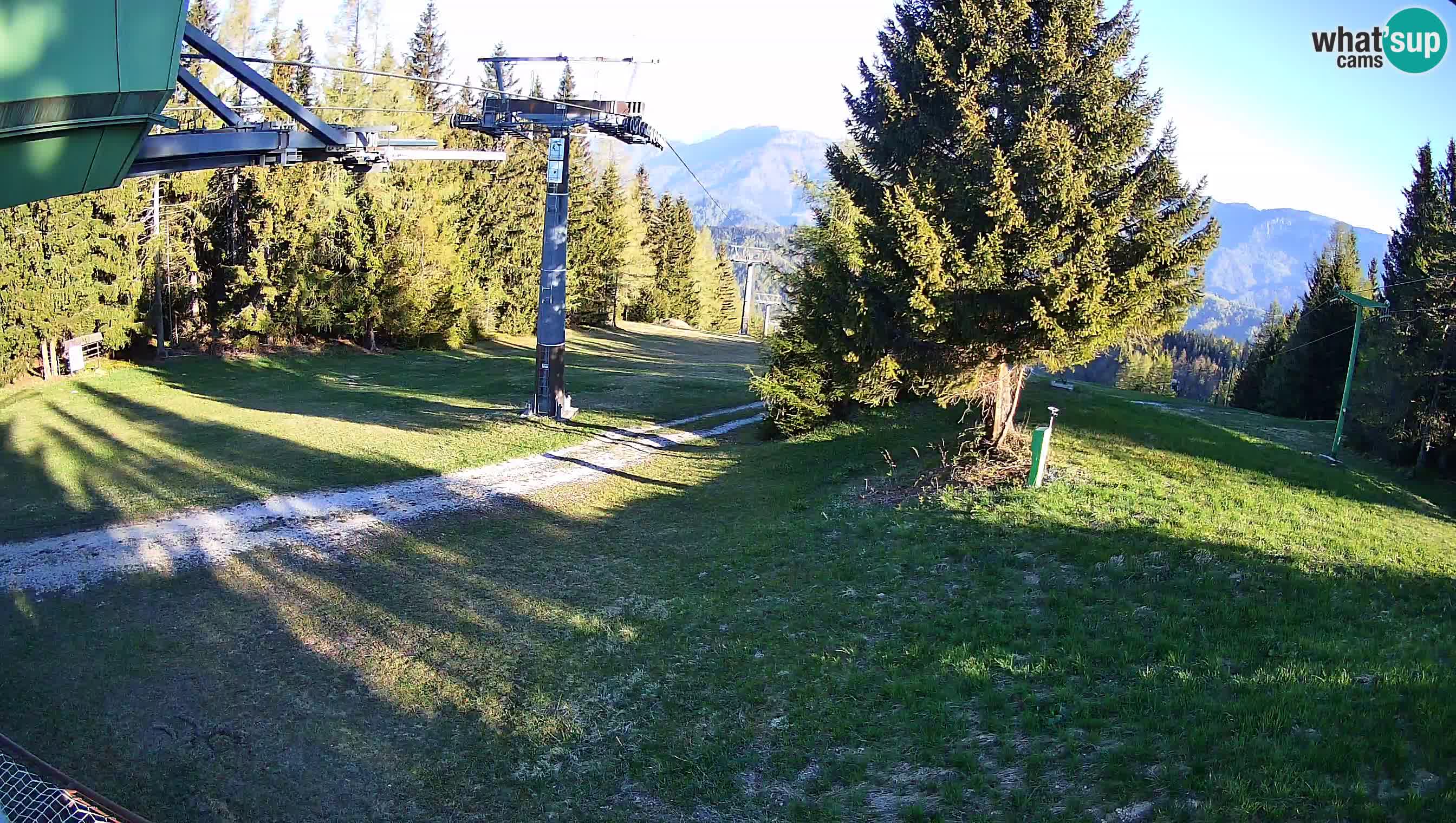 Centre de ski de Cerkno webcam Lom – Slovénie