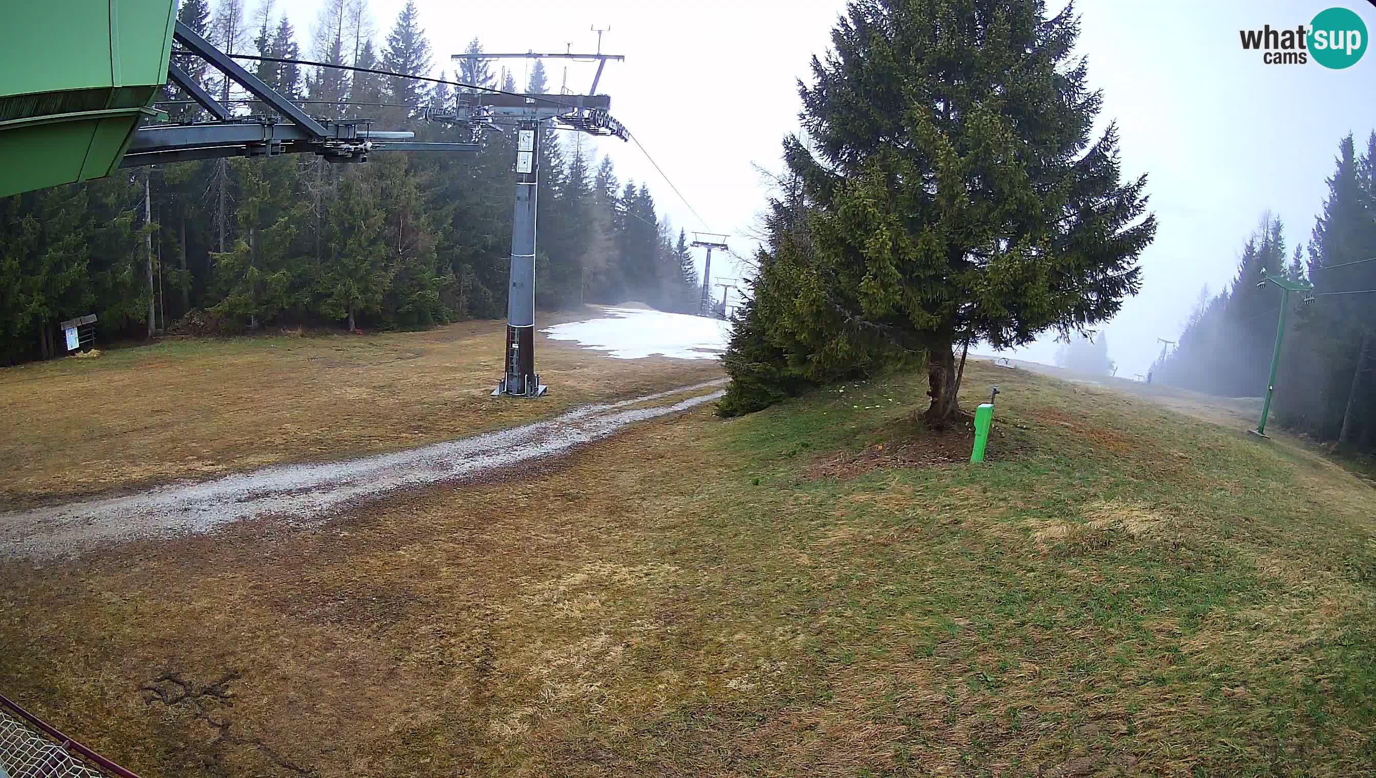 Skijalište Cerkno web kamera Lom – Slovenija