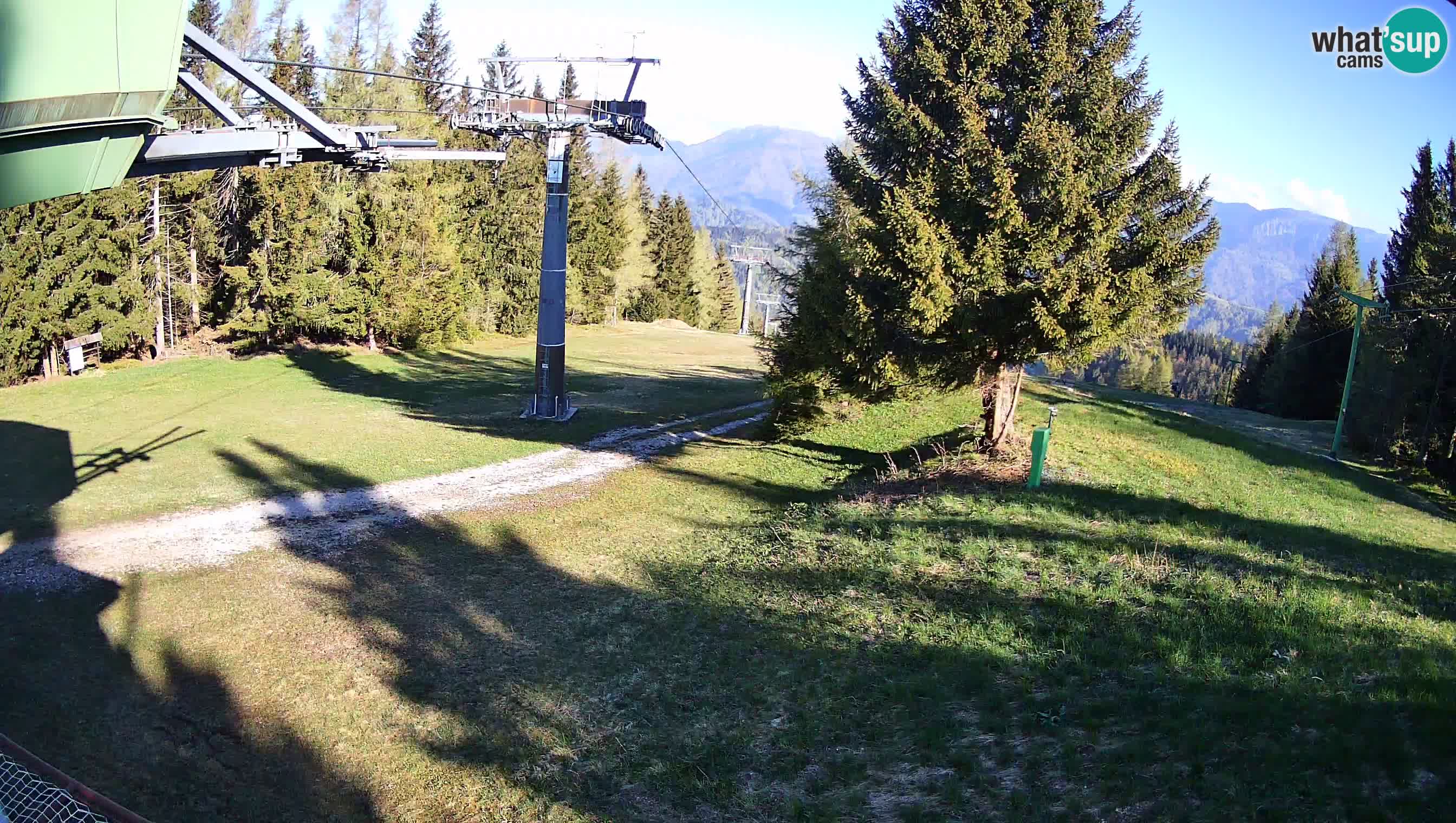 Centre de ski de Cerkno webcam Lom – Slovénie