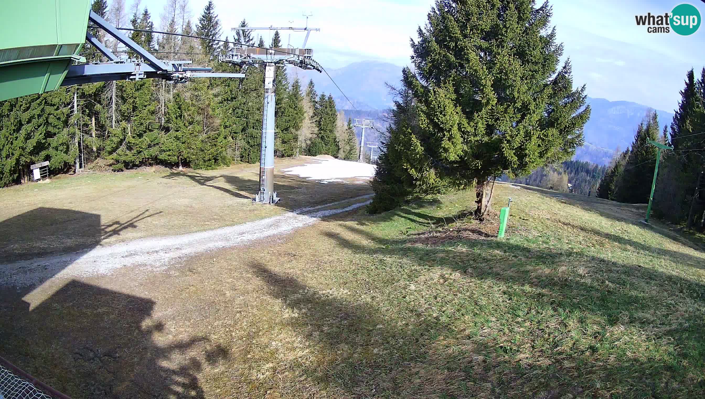 Centre de ski de Cerkno webcam Lom – Slovénie