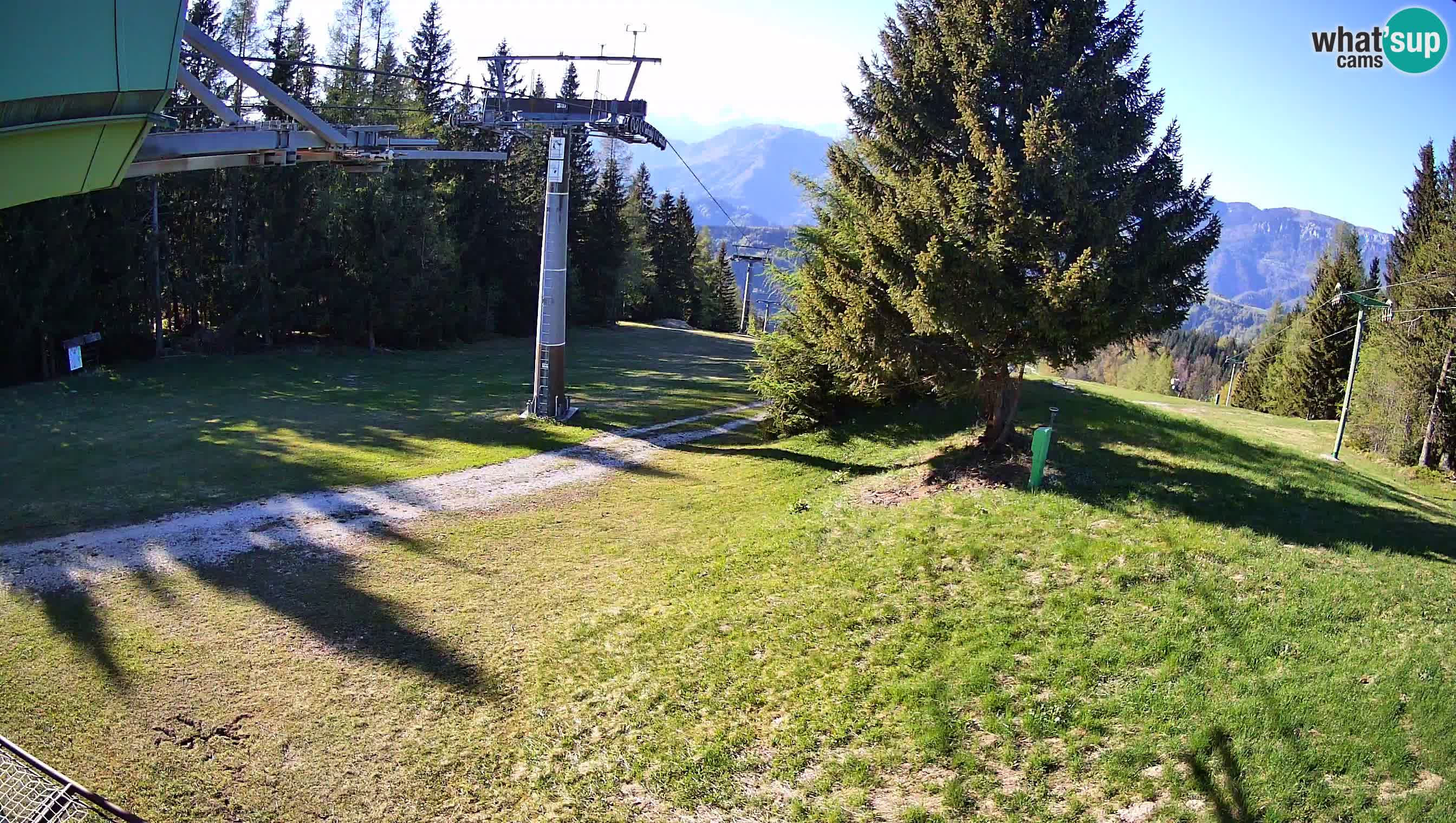 Centre de ski de Cerkno webcam Lom – Slovénie