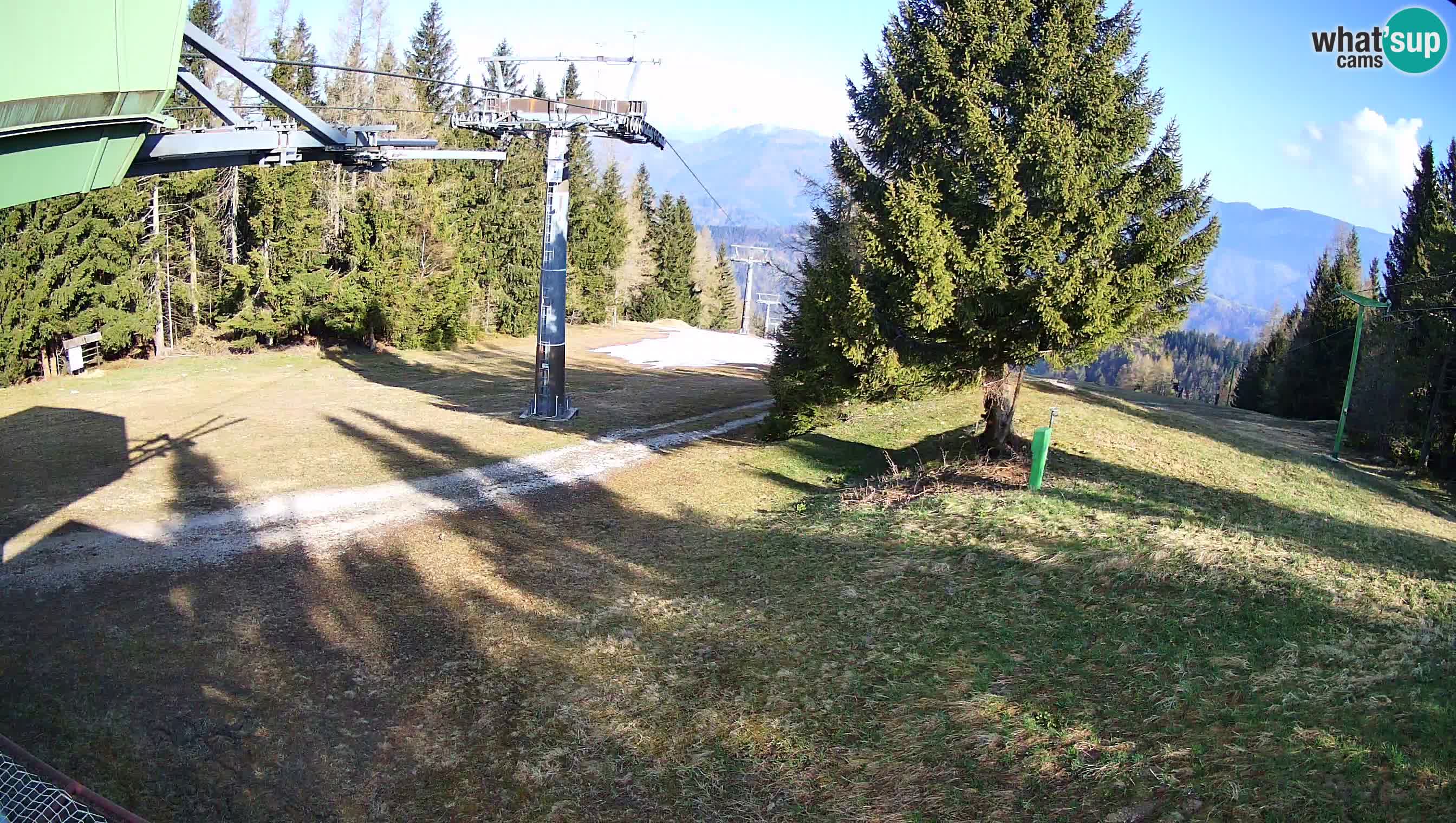 Centre de ski de Cerkno webcam Lom – Slovénie