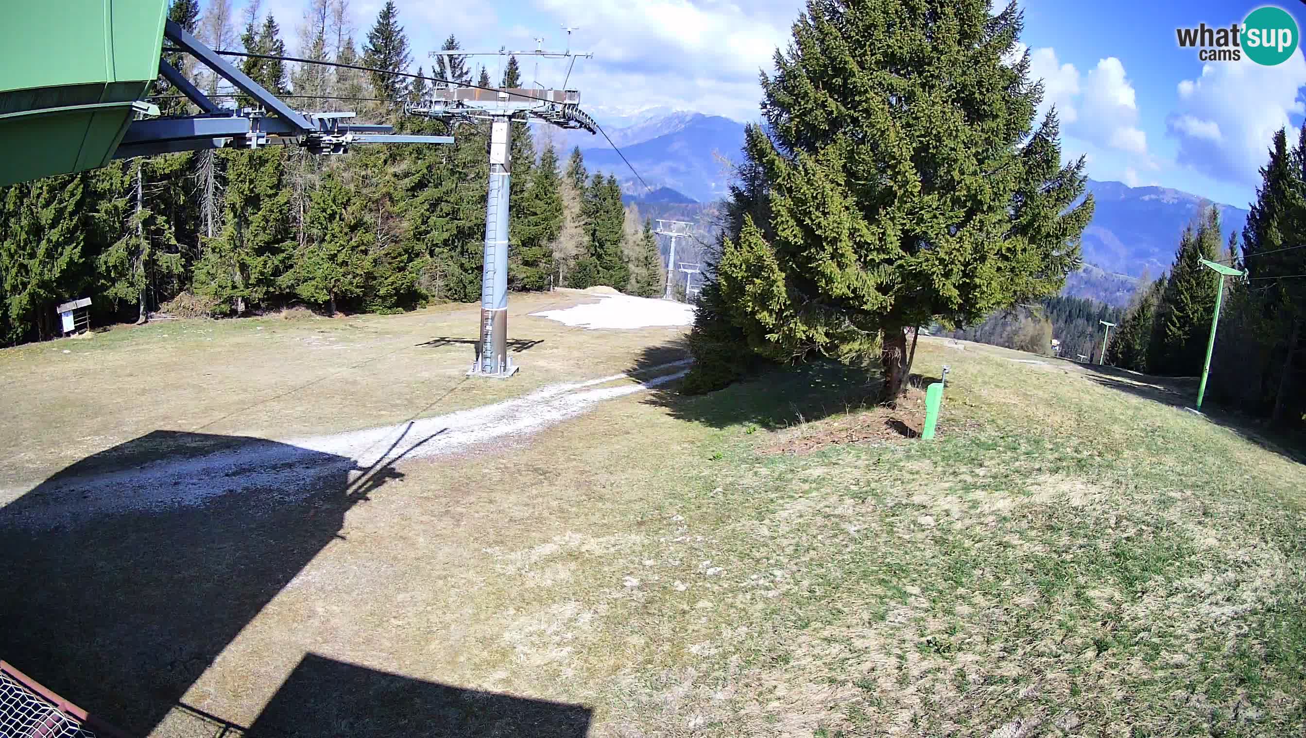 Skijalište Cerkno web kamera Lom – Slovenija