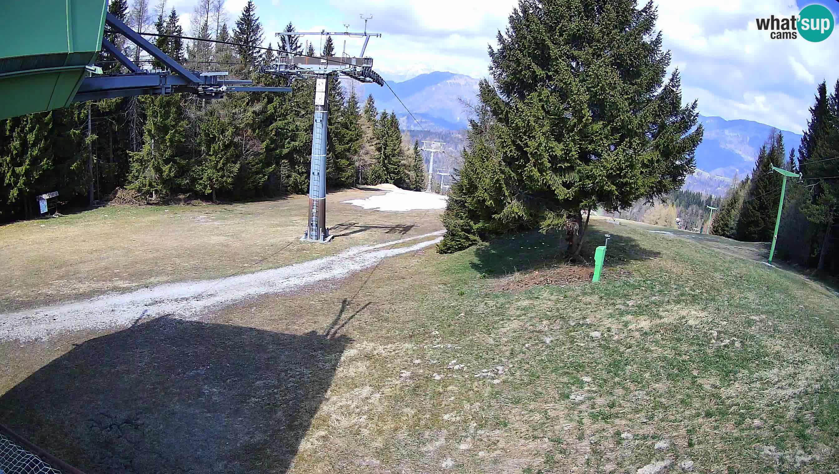 Skijalište Cerkno web kamera Lom – Slovenija