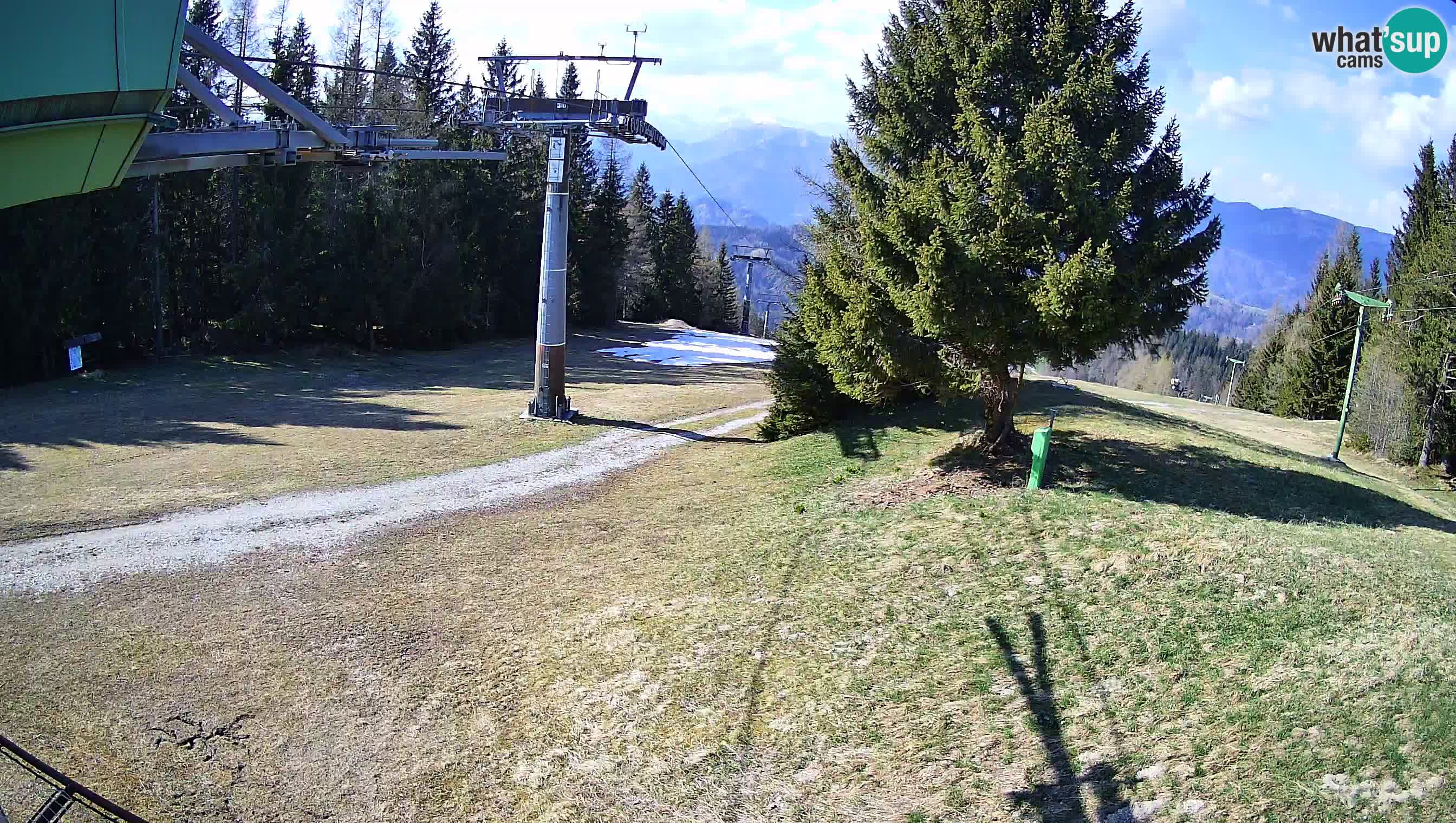 Centre de ski de Cerkno webcam Lom – Slovénie