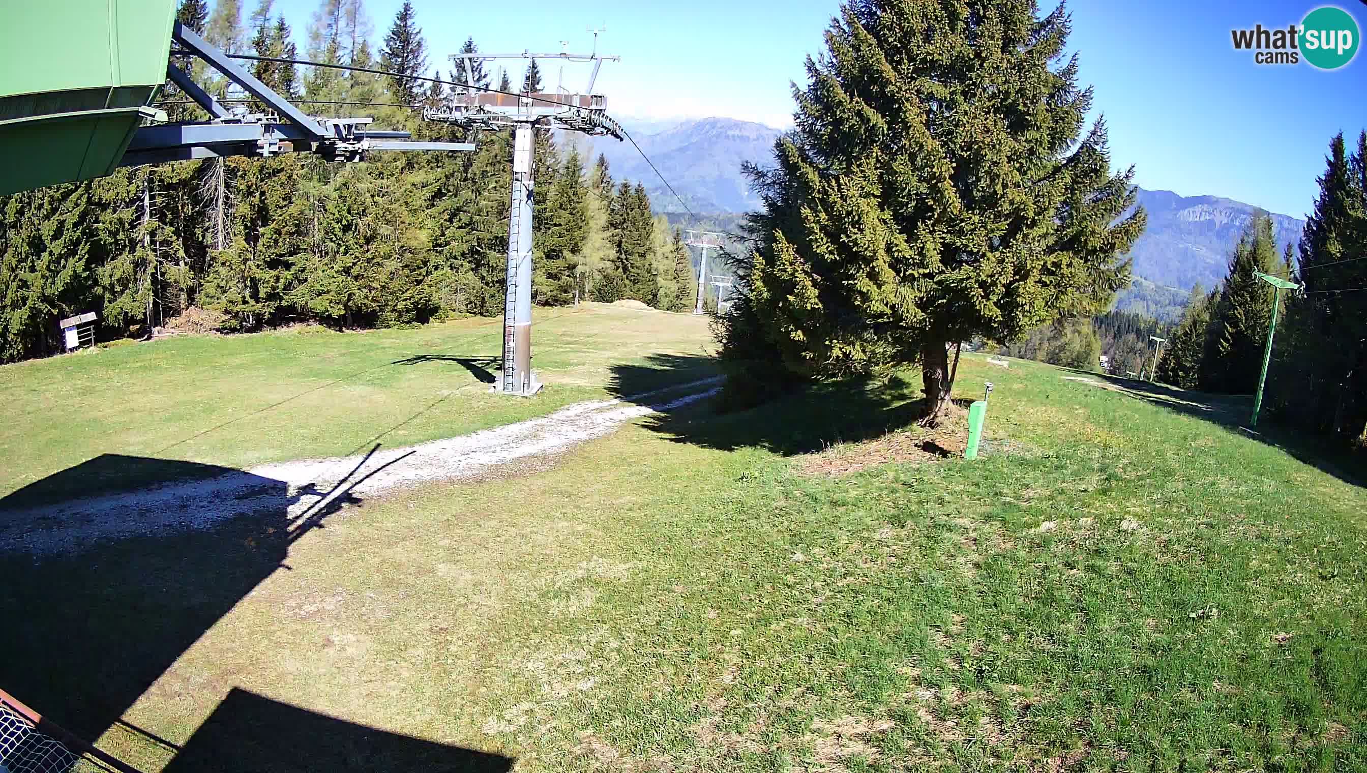 Centre de ski de Cerkno webcam Lom – Slovénie