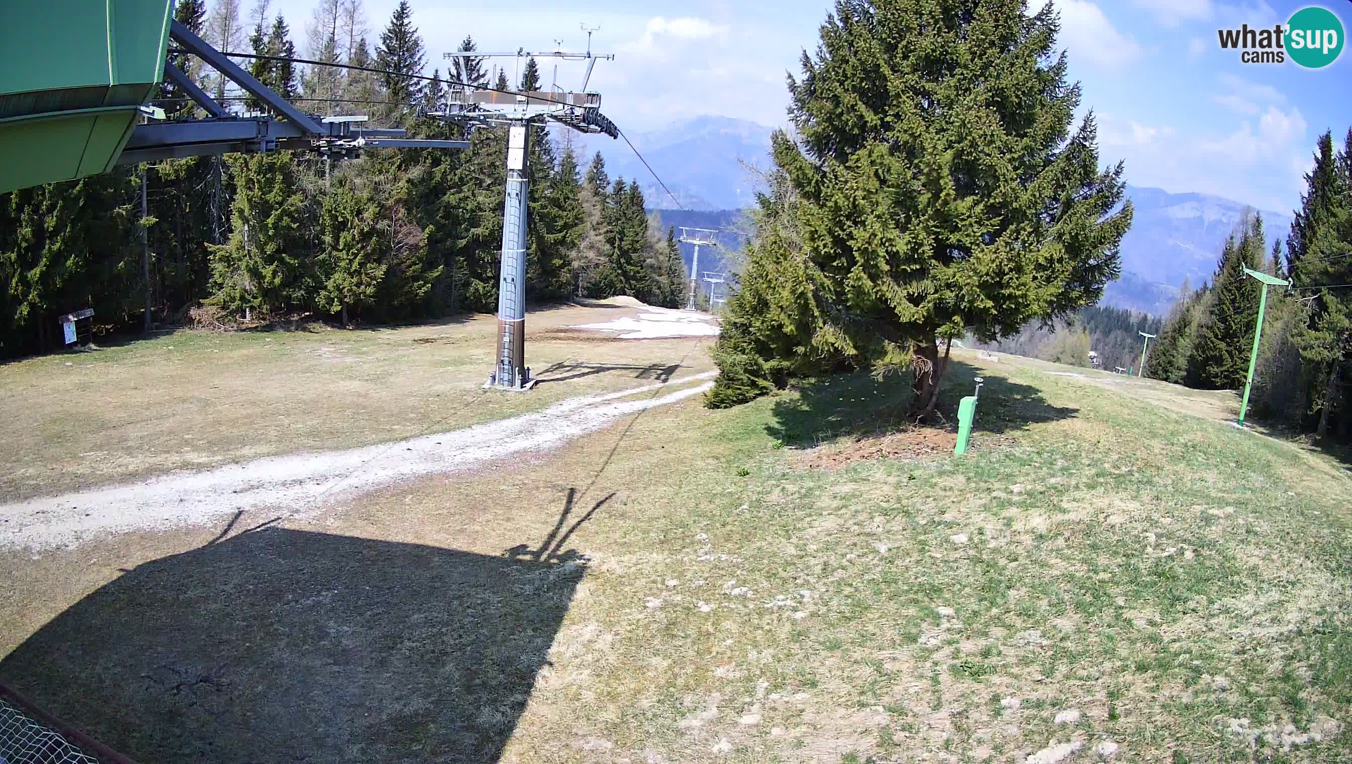 Centre de ski de Cerkno webcam Lom – Slovénie