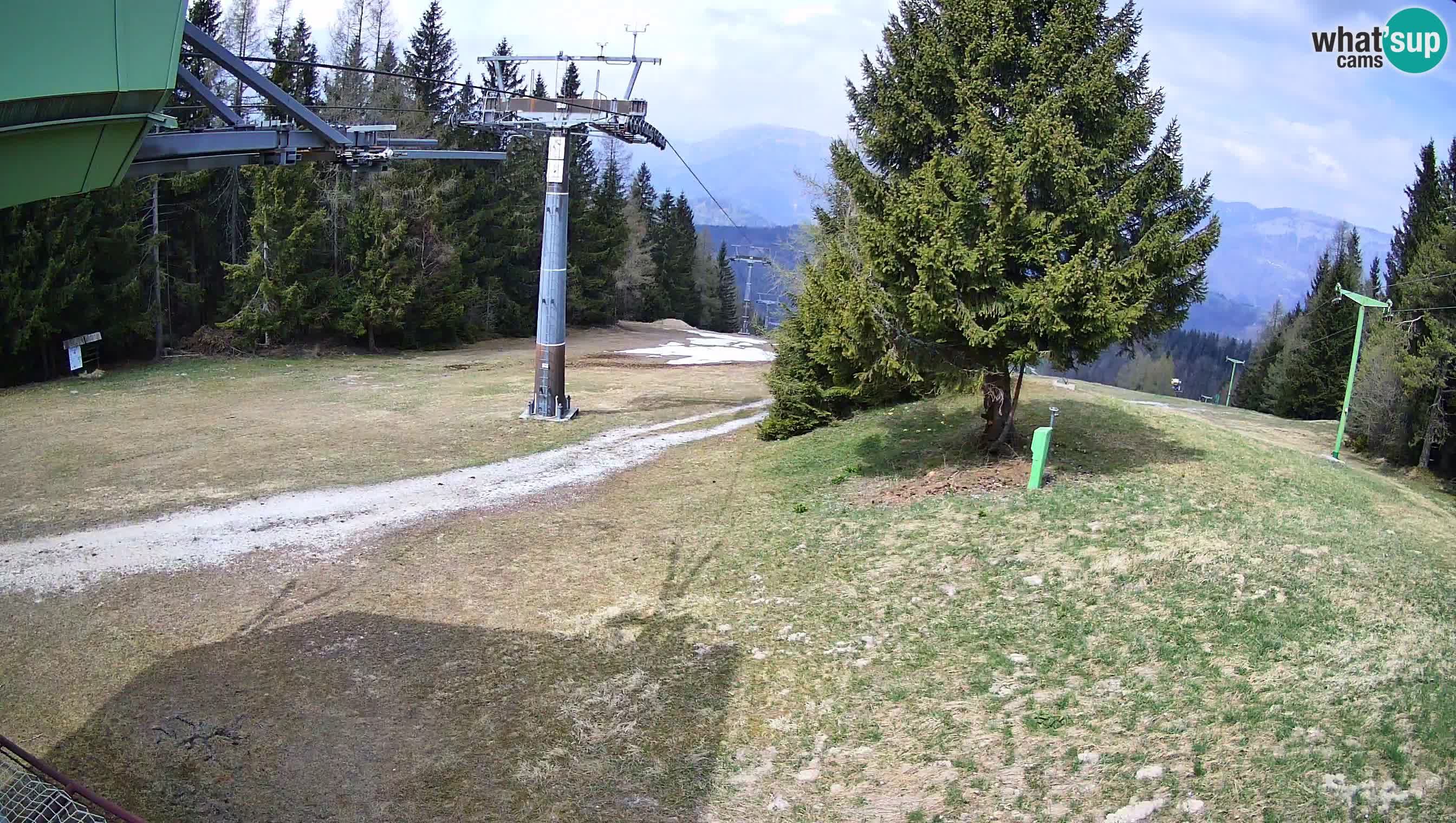 Centre de ski de Cerkno webcam Lom – Slovénie