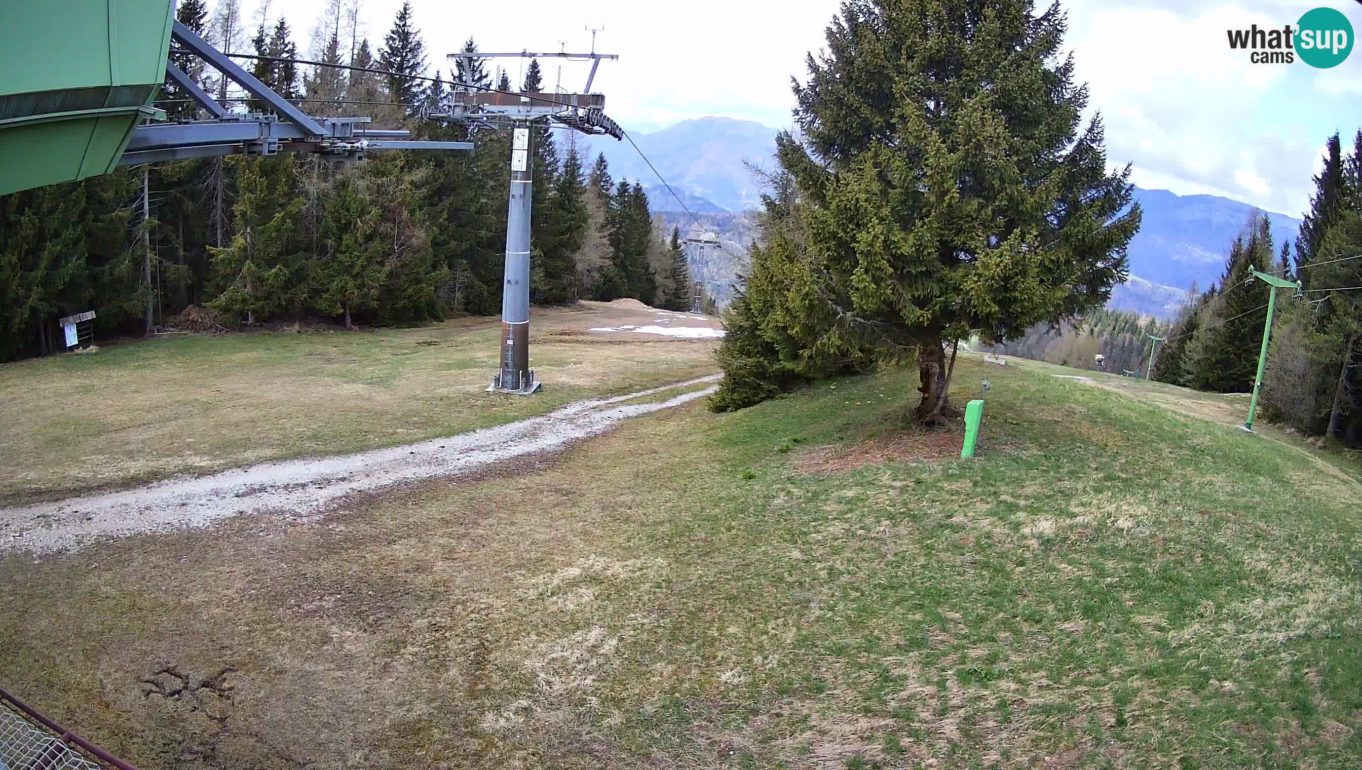 Centre de ski de Cerkno webcam Lom – Slovénie