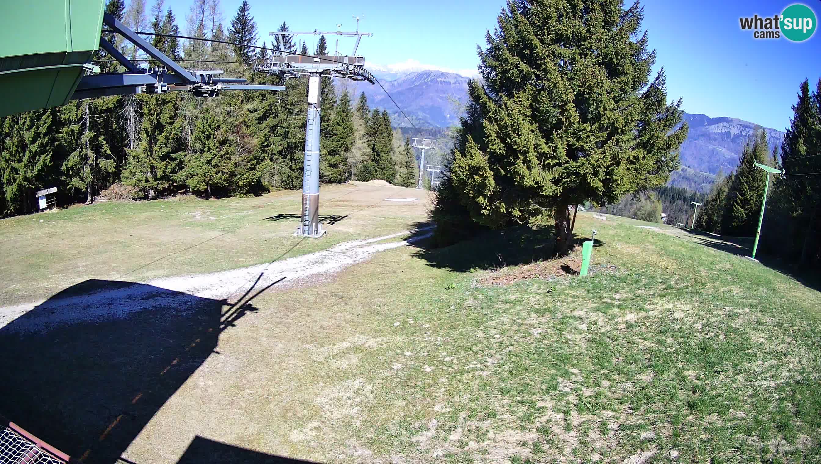 Centre de ski de Cerkno webcam Lom – Slovénie