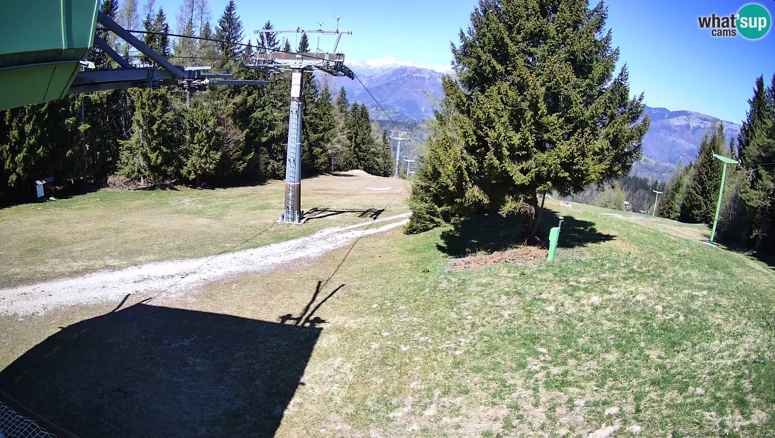 Centre de ski de Cerkno webcam Lom – Slovénie