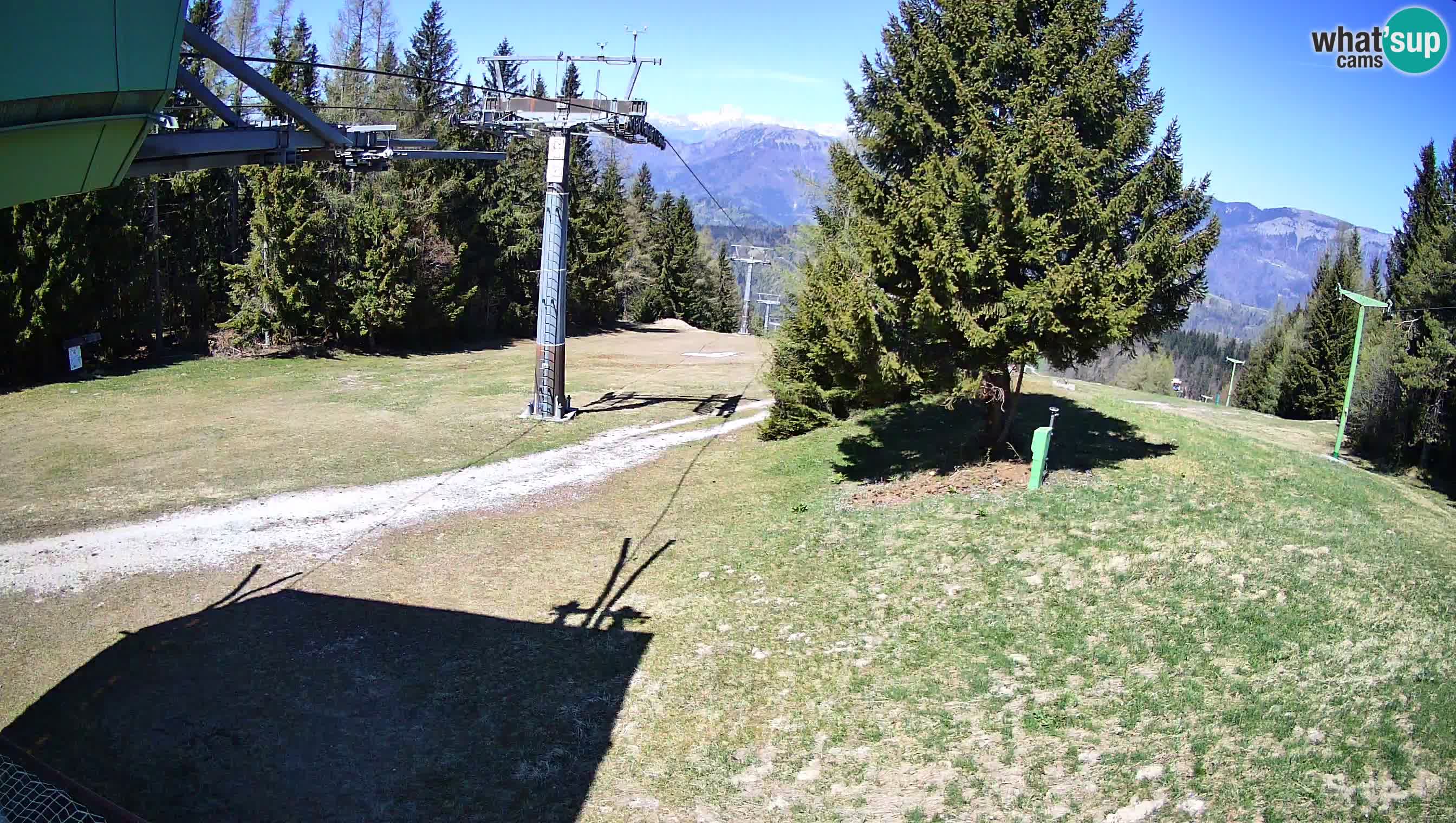 Centre de ski de Cerkno webcam Lom – Slovénie