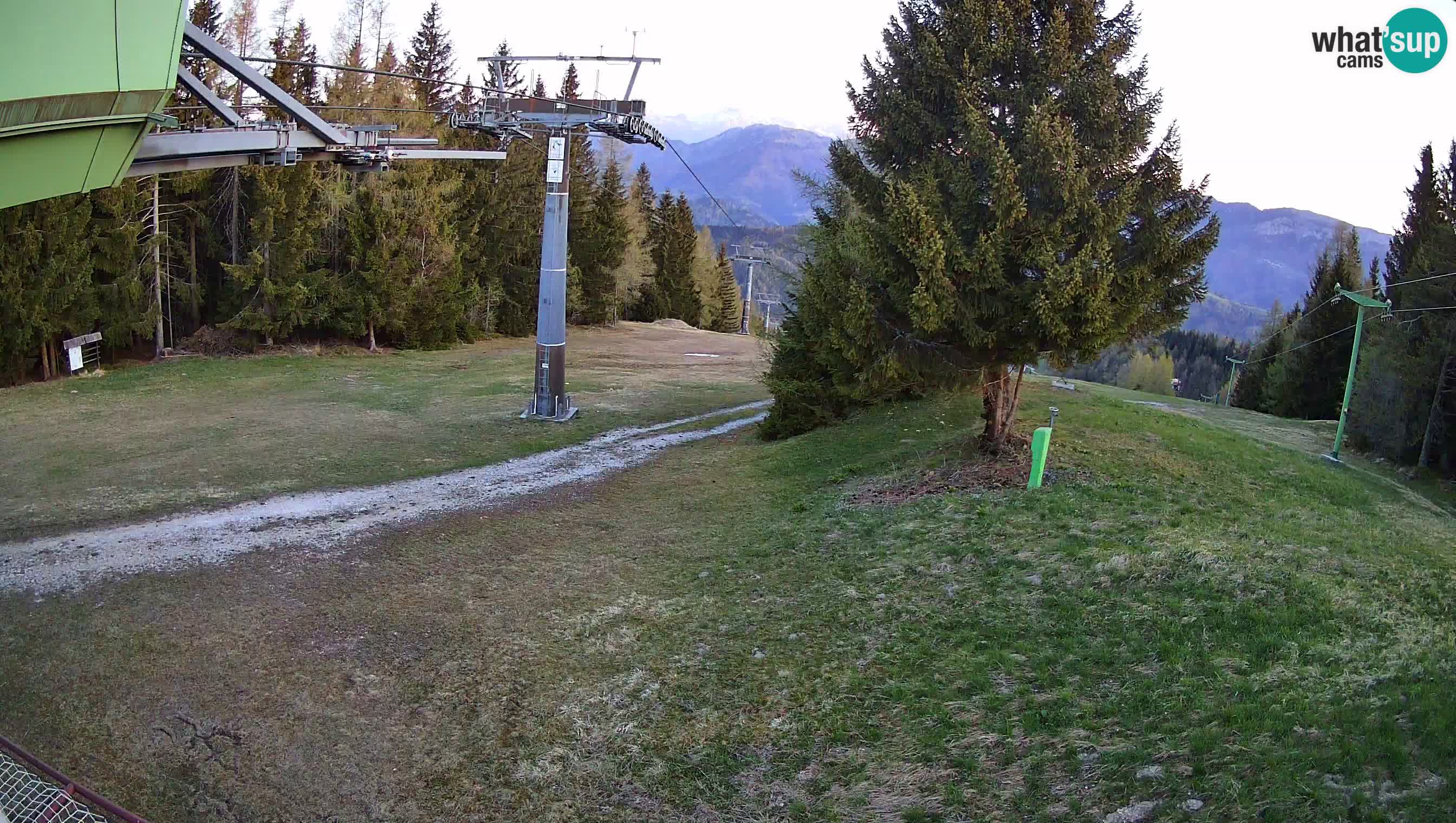Centre de ski de Cerkno webcam Lom – Slovénie