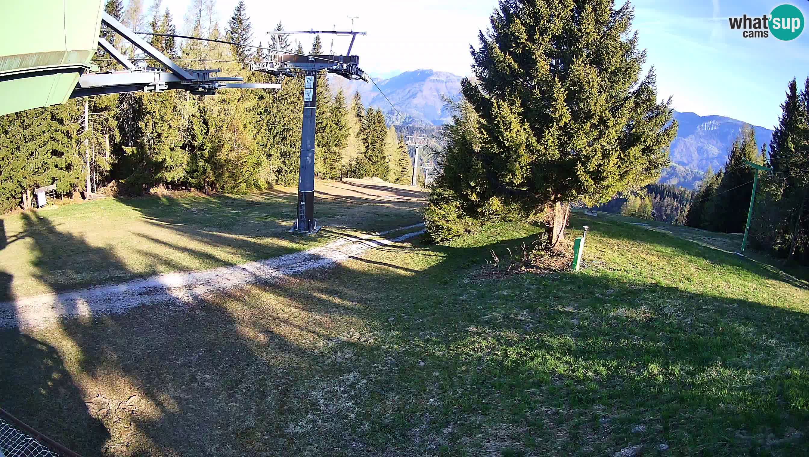Centre de ski de Cerkno webcam Lom – Slovénie