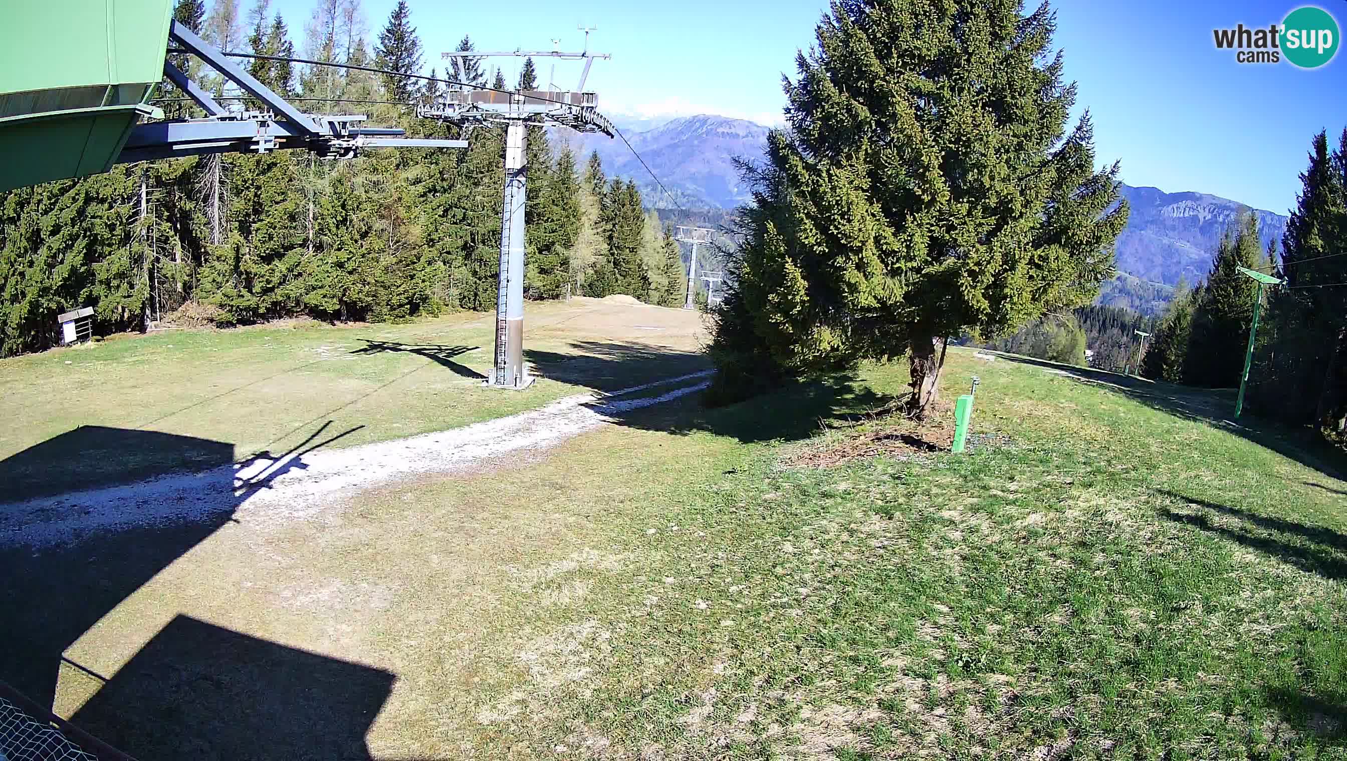 Skijalište Cerkno web kamera Lom – Slovenija