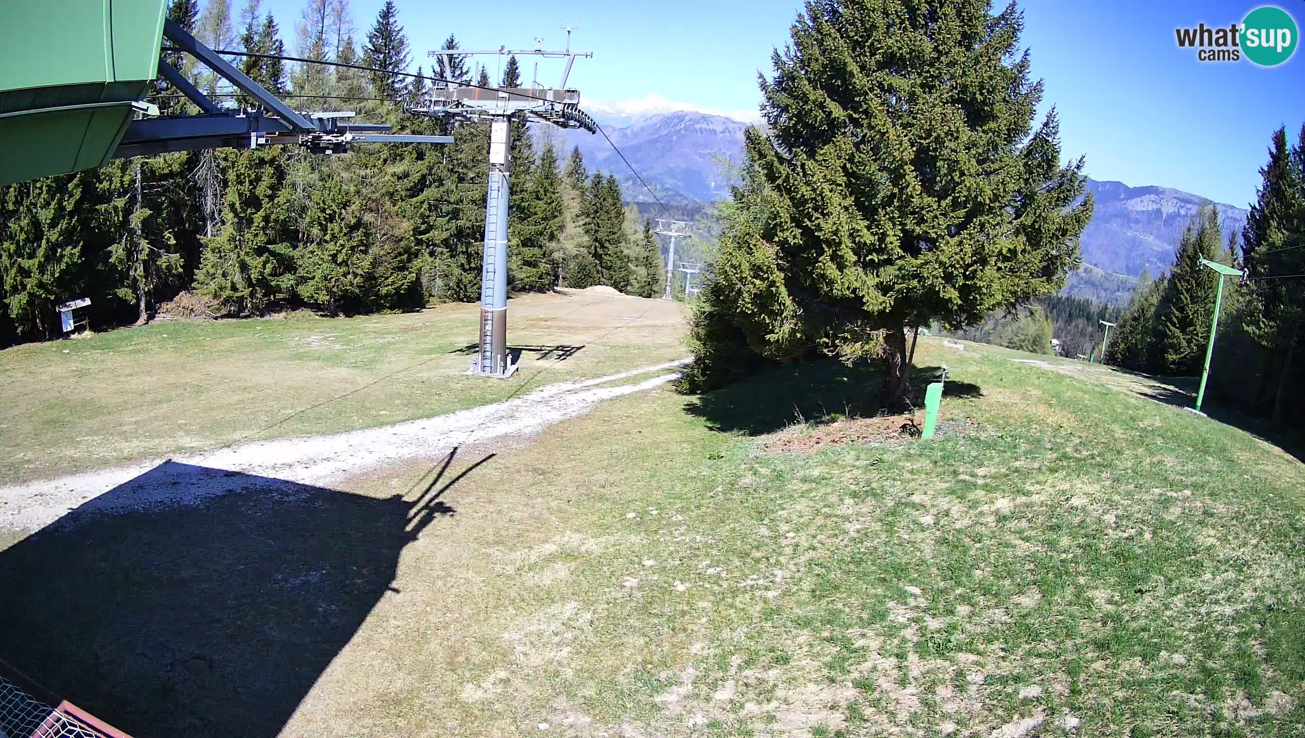 Centre de ski de Cerkno webcam Lom – Slovénie