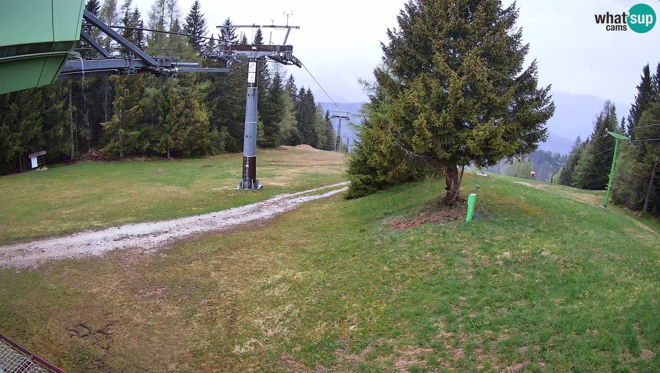 Centre de ski de Cerkno webcam Lom – Slovénie