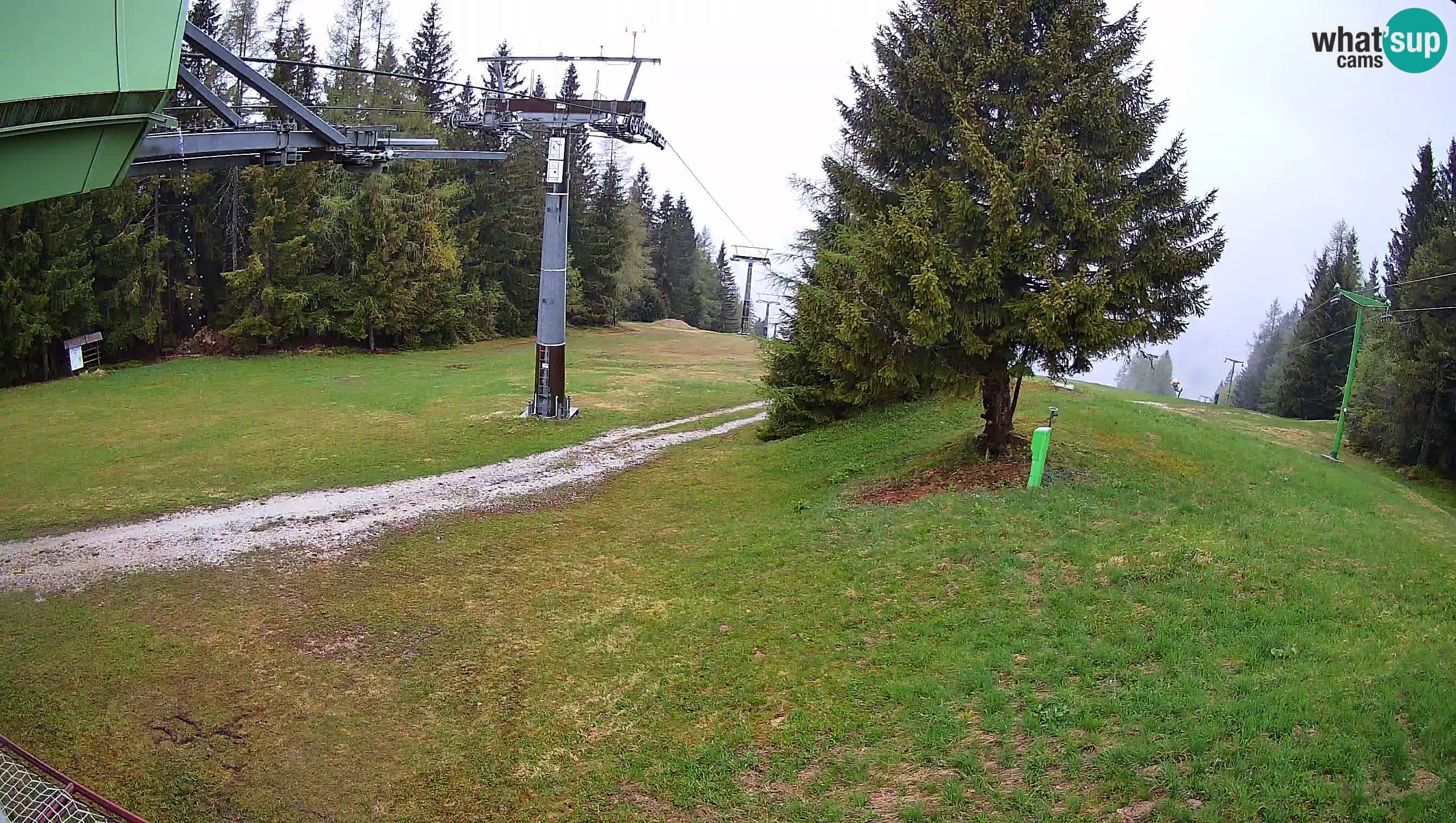 Centre de ski de Cerkno webcam Lom – Slovénie