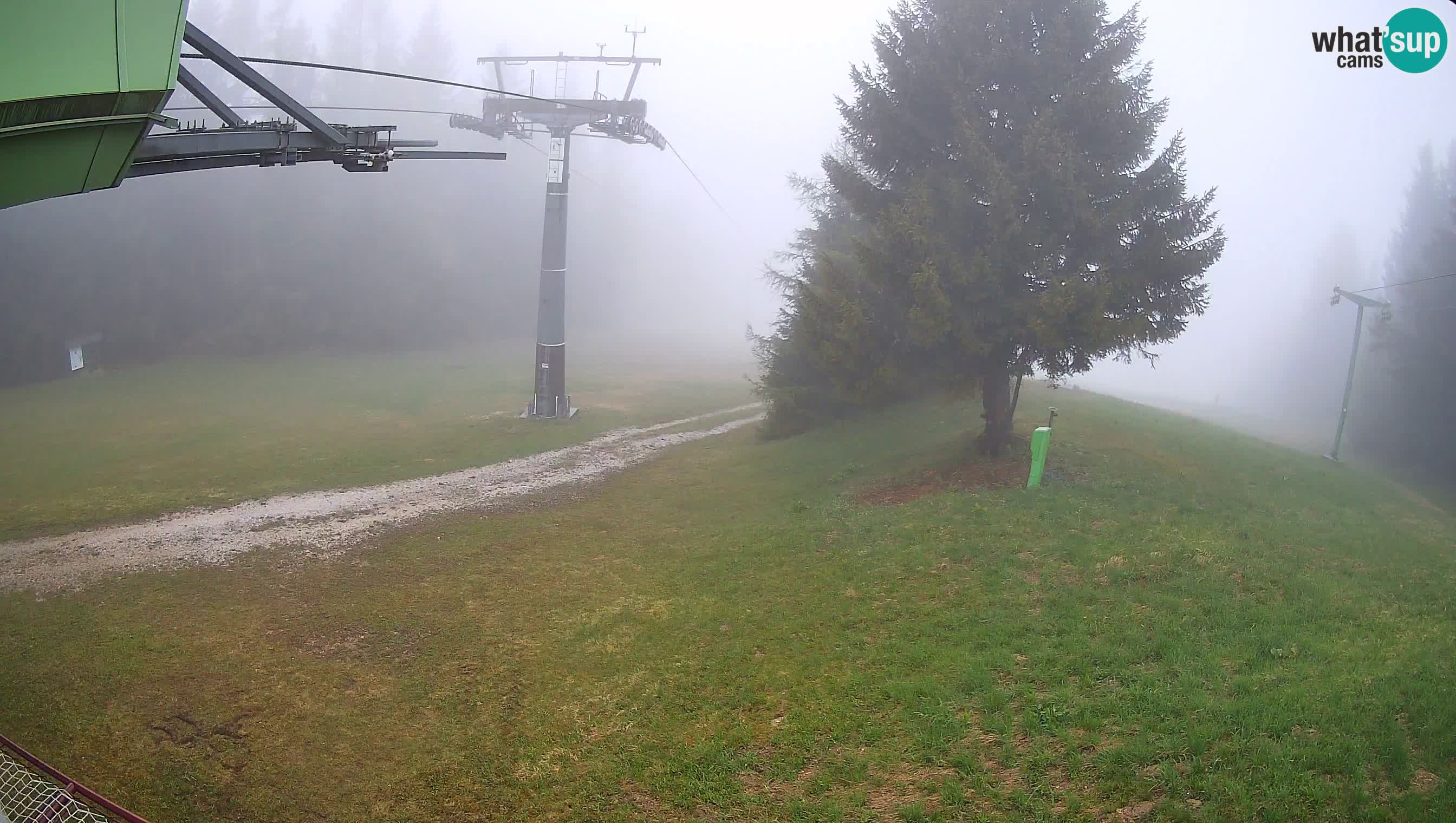 Centre de ski de Cerkno webcam Lom – Slovénie