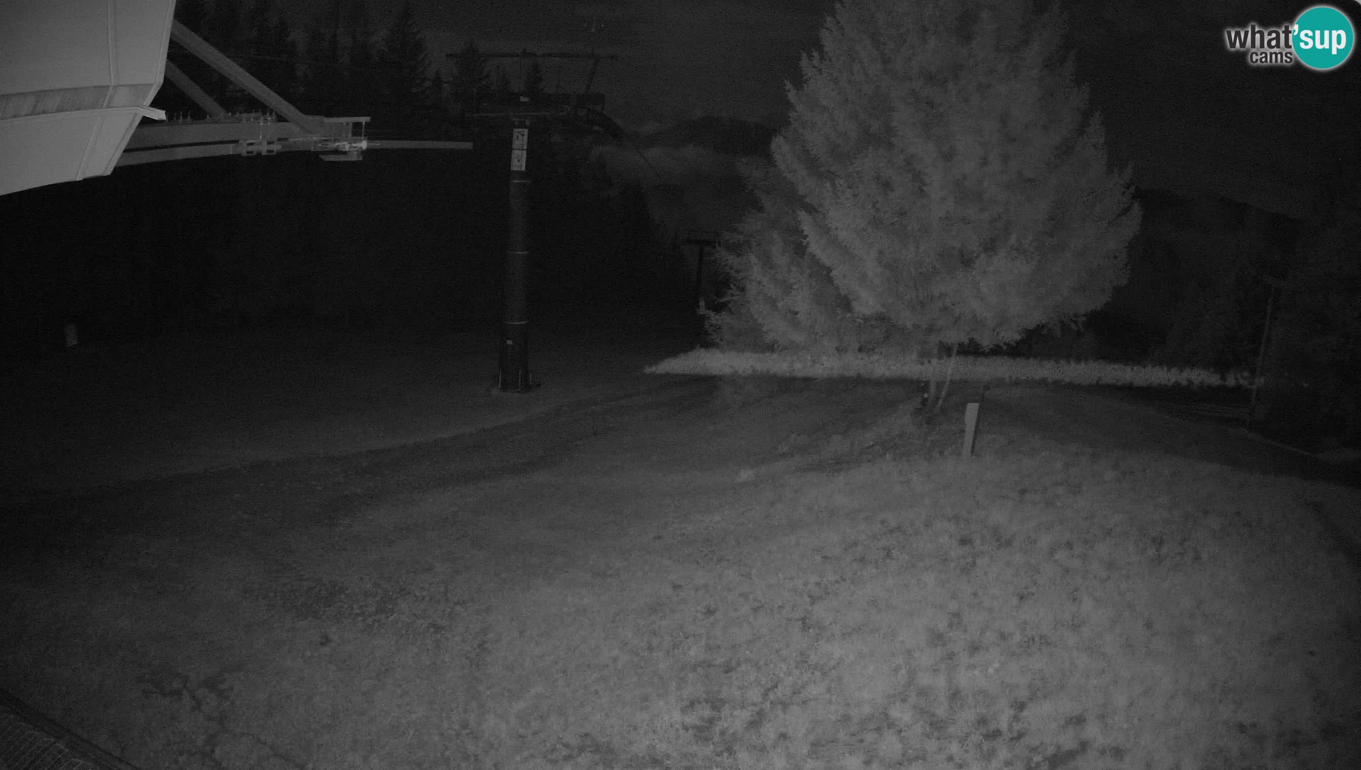 Smušišče Cerkno spletna kamera Lom zgornja proga