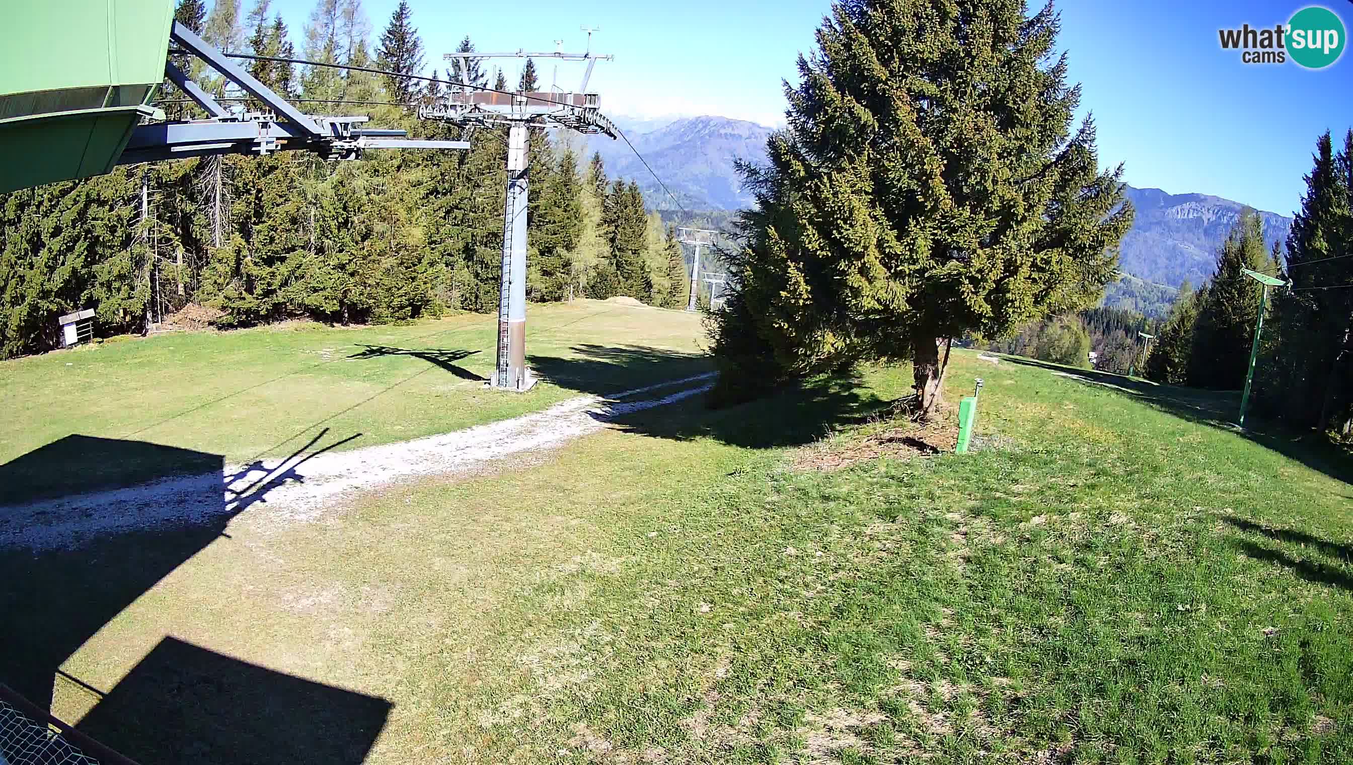 Skijalište Cerkno web kamera Lom – Slovenija