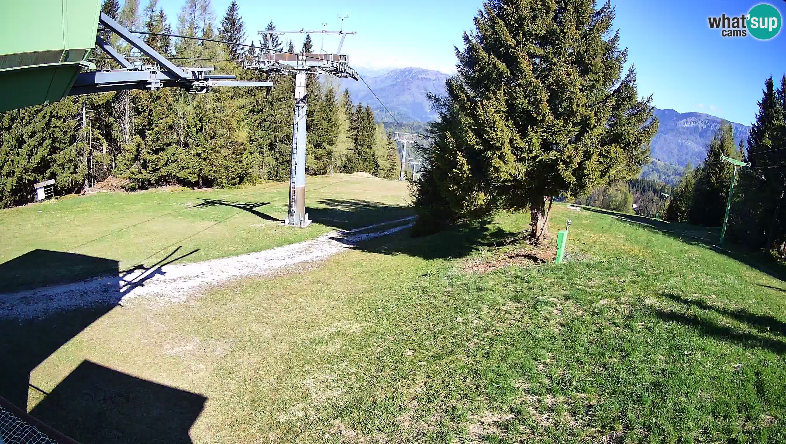 Skijalište Cerkno web kamera Lom – Slovenija