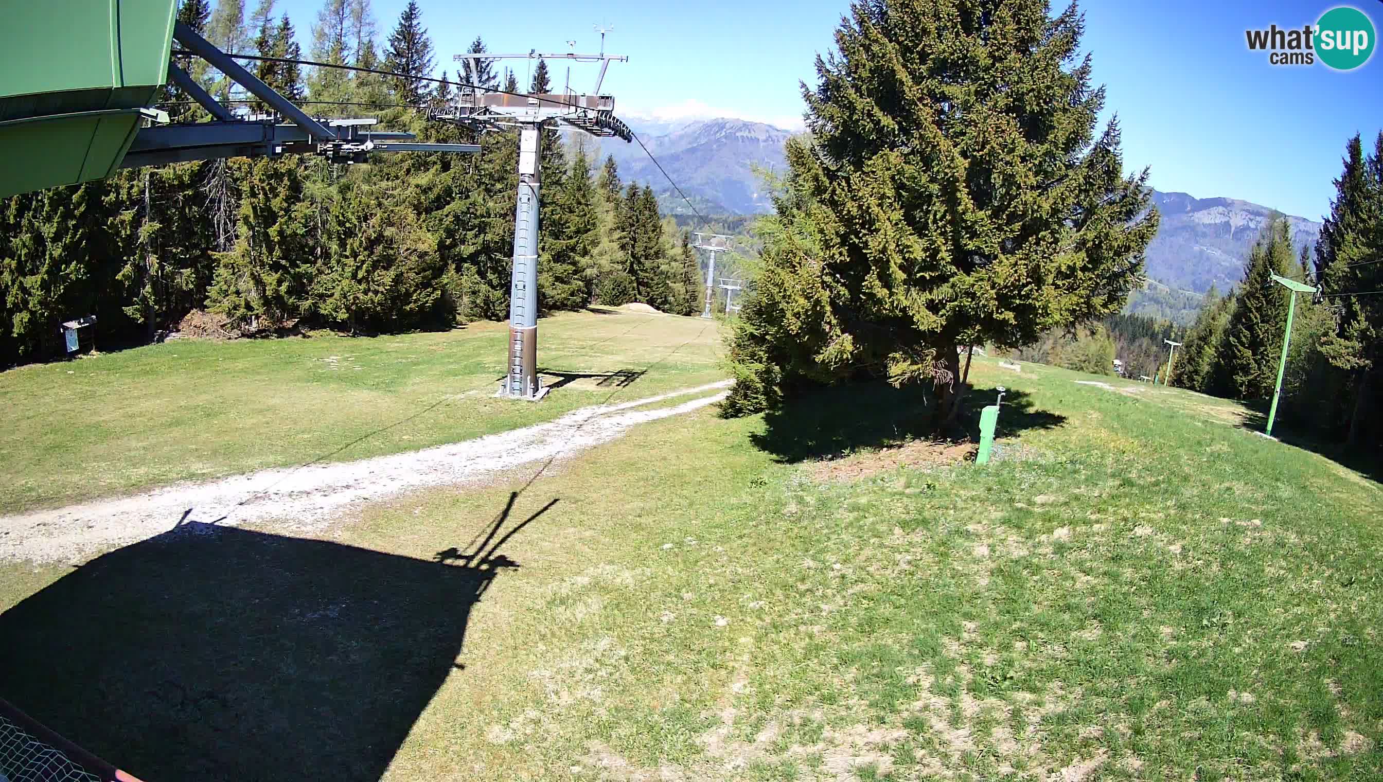 Centre de ski de Cerkno webcam Lom – Slovénie