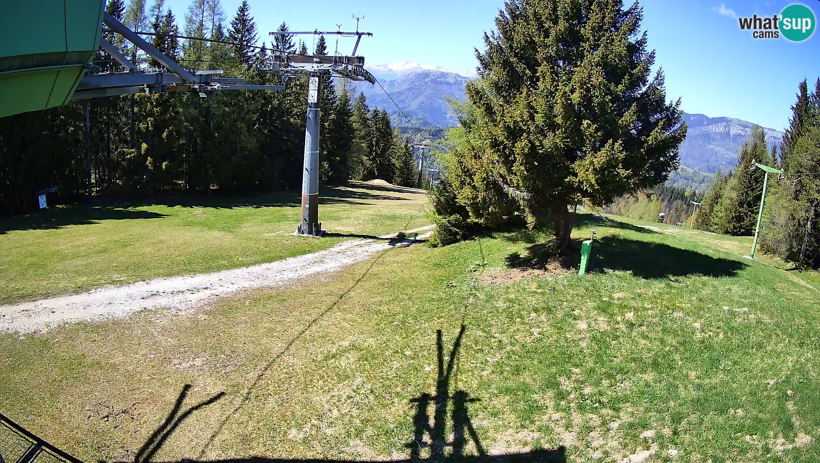 Centre de ski de Cerkno webcam Lom – Slovénie