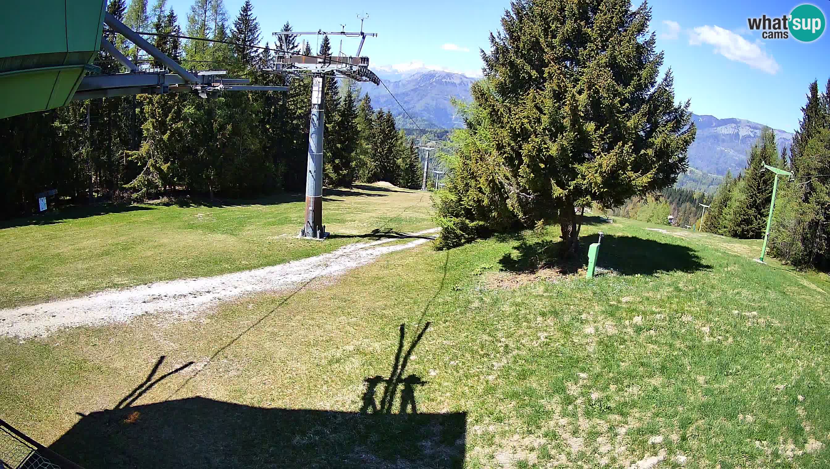 Skijalište Cerkno web kamera Lom – Slovenija