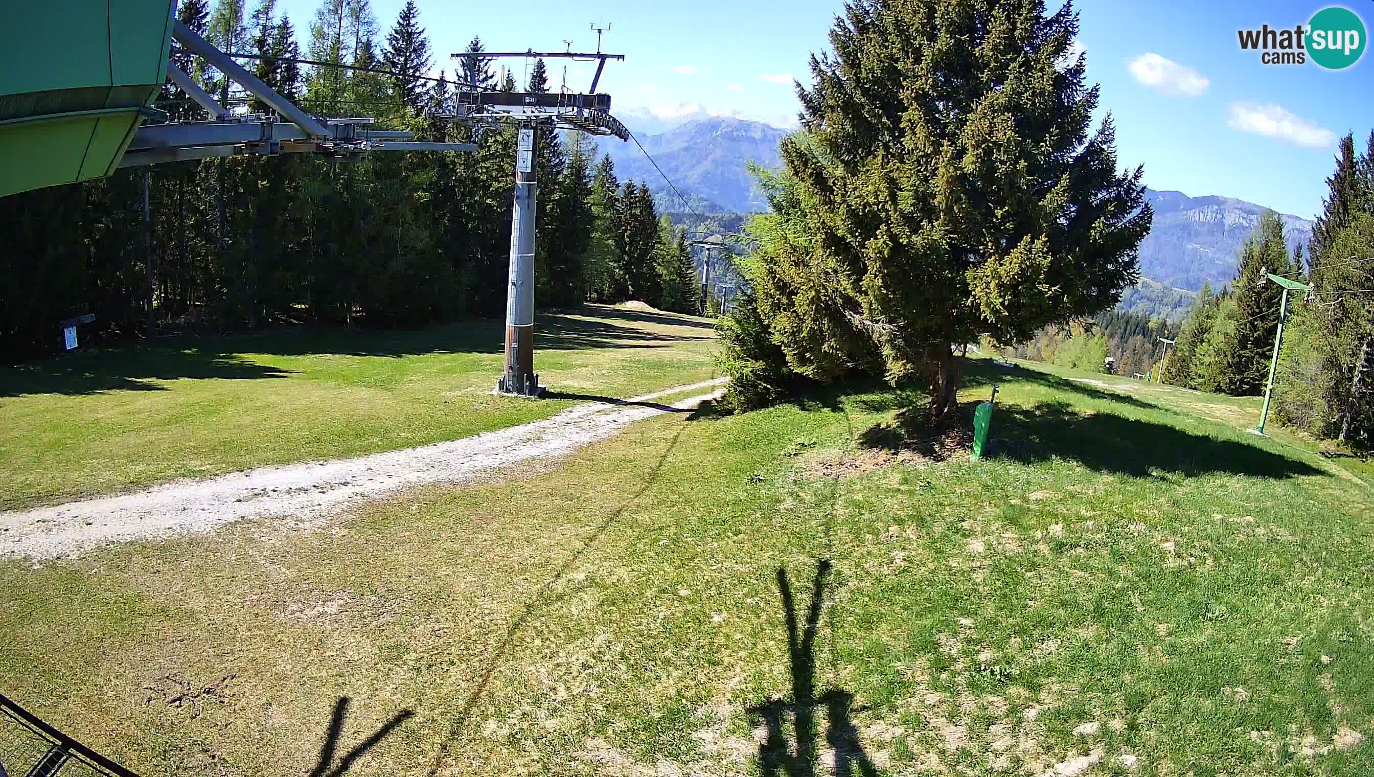 Skijalište Cerkno web kamera Lom – Slovenija