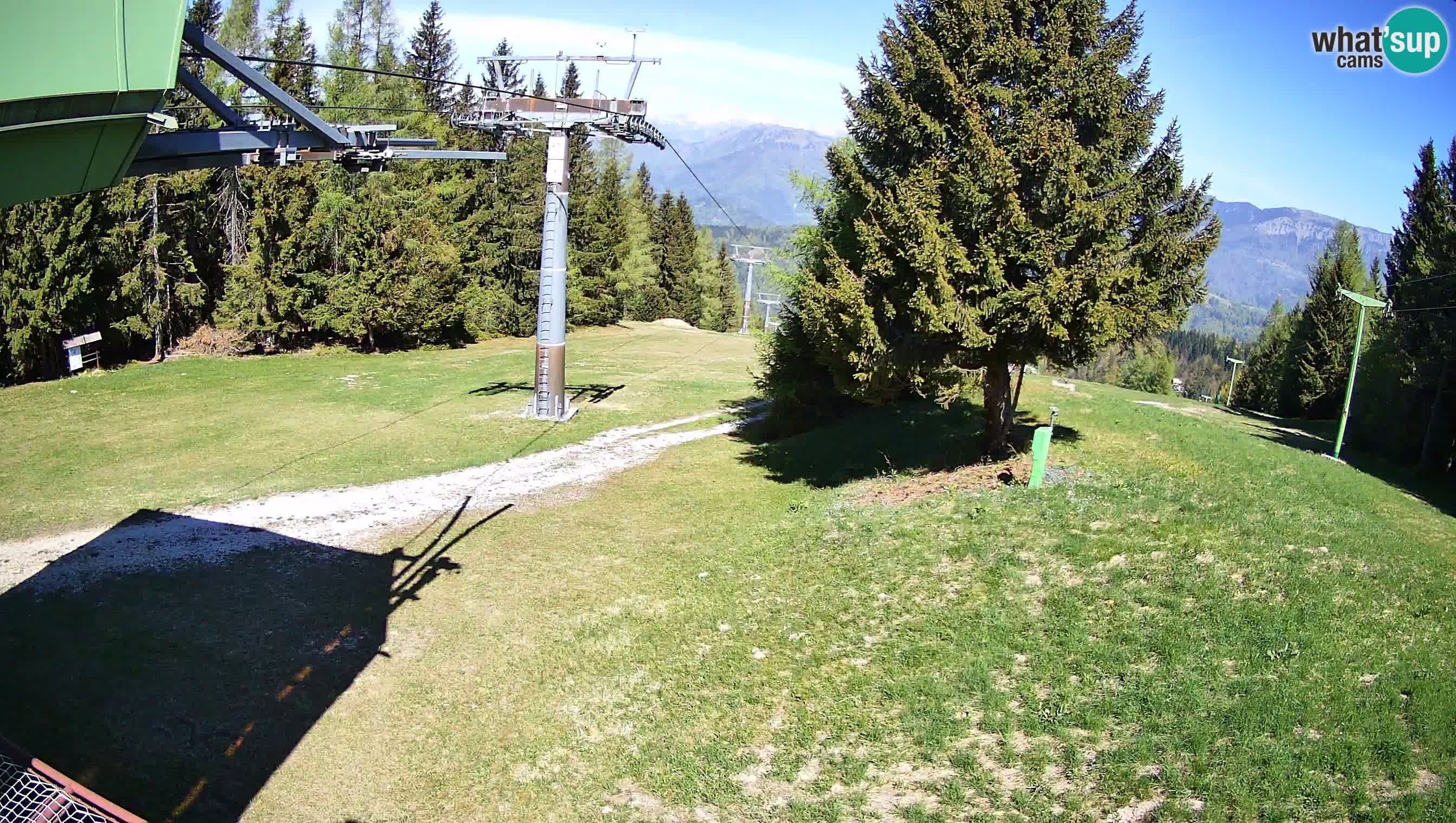 Skijalište Cerkno web kamera Lom – Slovenija