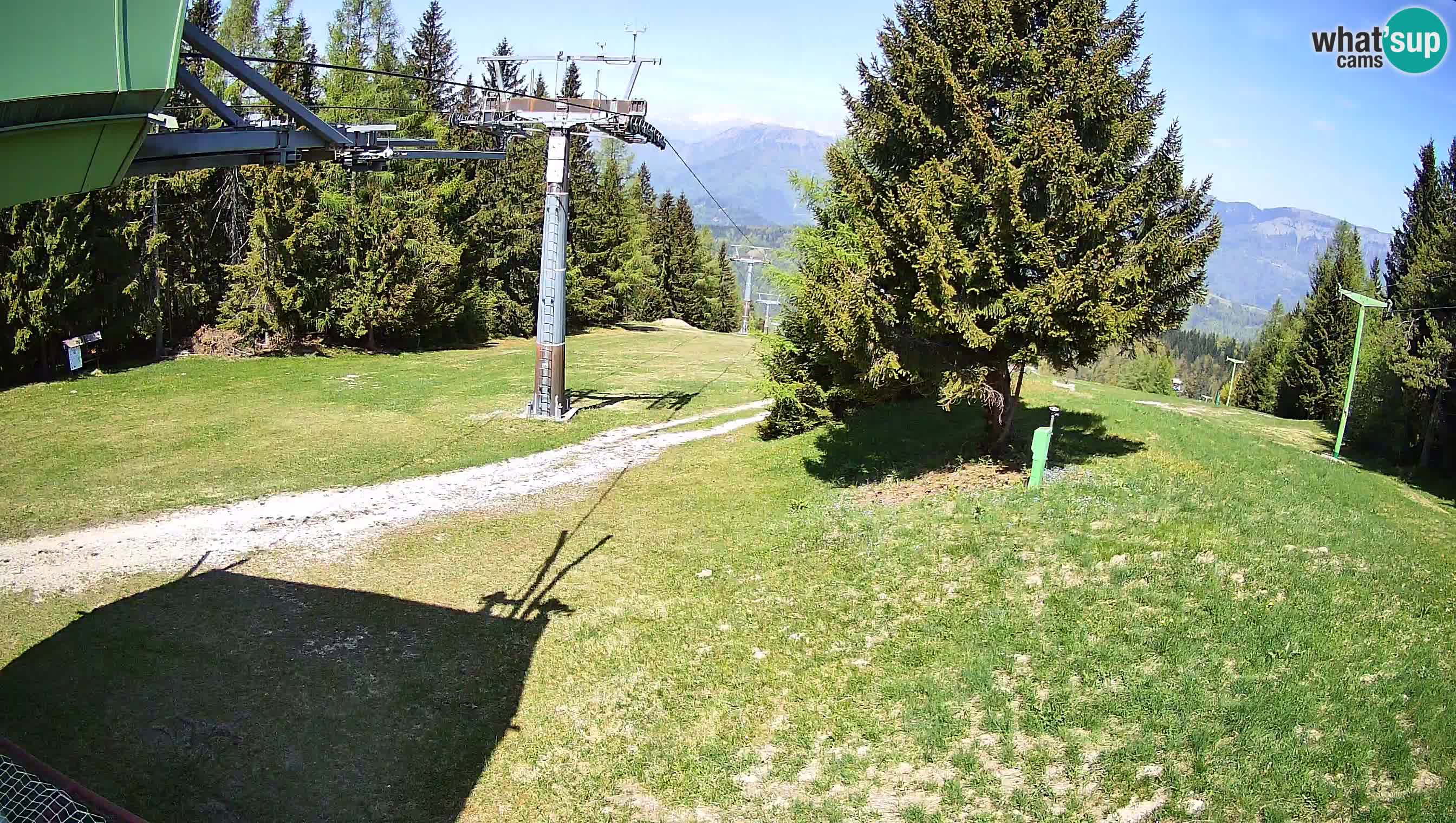 Skijalište Cerkno web kamera Lom – Slovenija