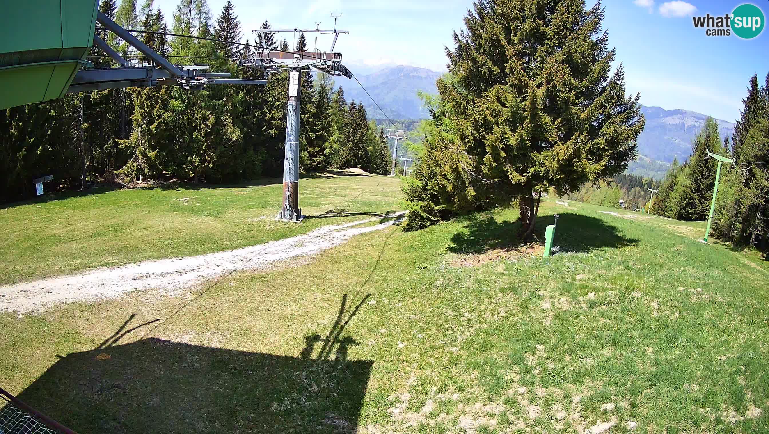 Skijalište Cerkno web kamera Lom – Slovenija