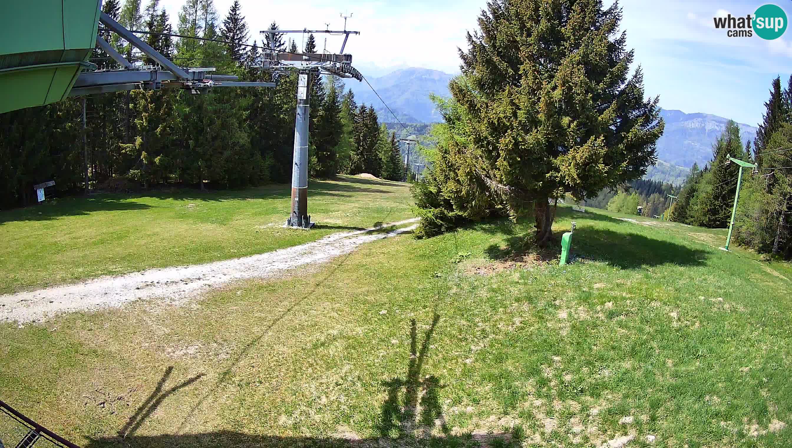 Skijalište Cerkno web kamera Lom – Slovenija