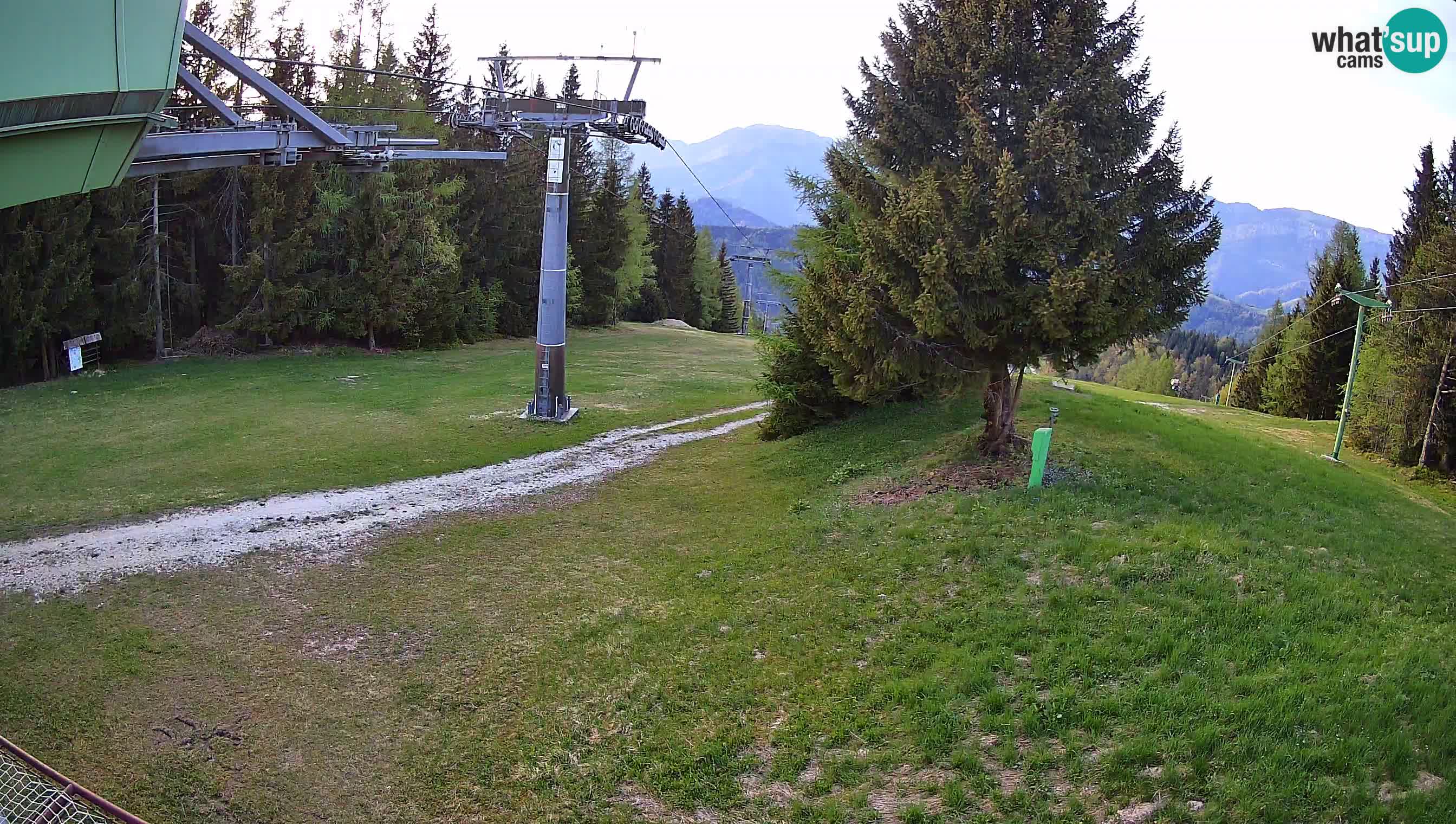Centre de ski de Cerkno webcam Lom – Slovénie