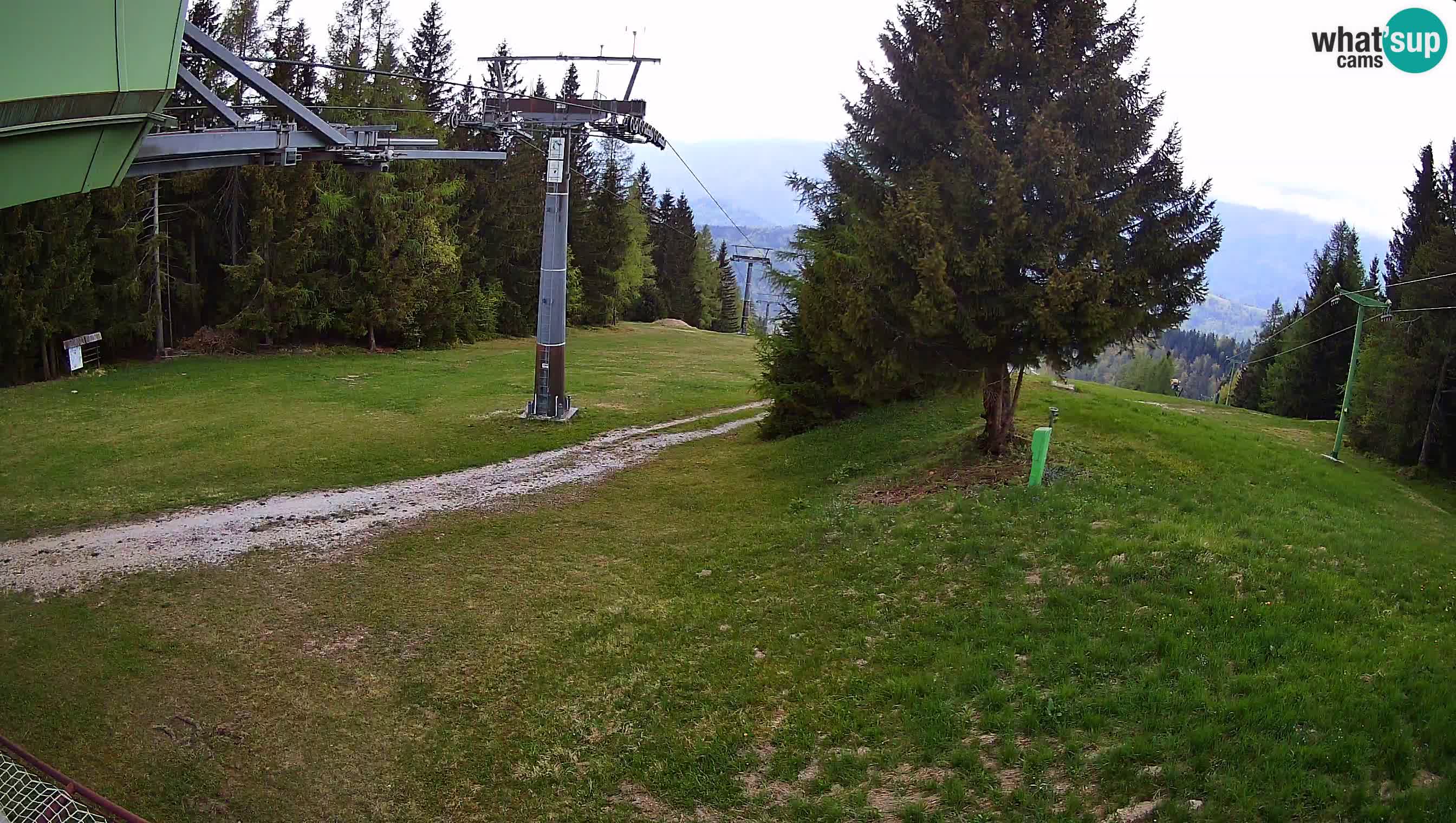 Centre de ski de Cerkno webcam Lom – Slovénie