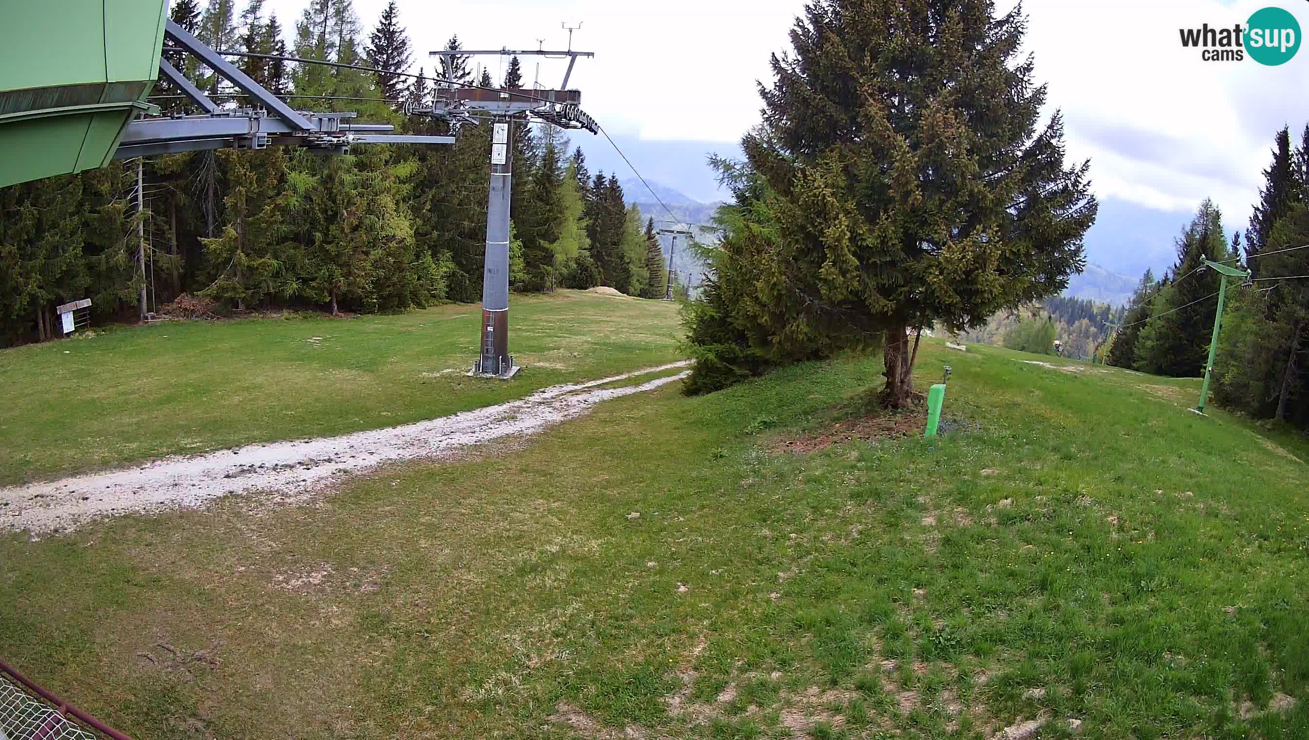 Skijalište Cerkno web kamera Lom – Slovenija