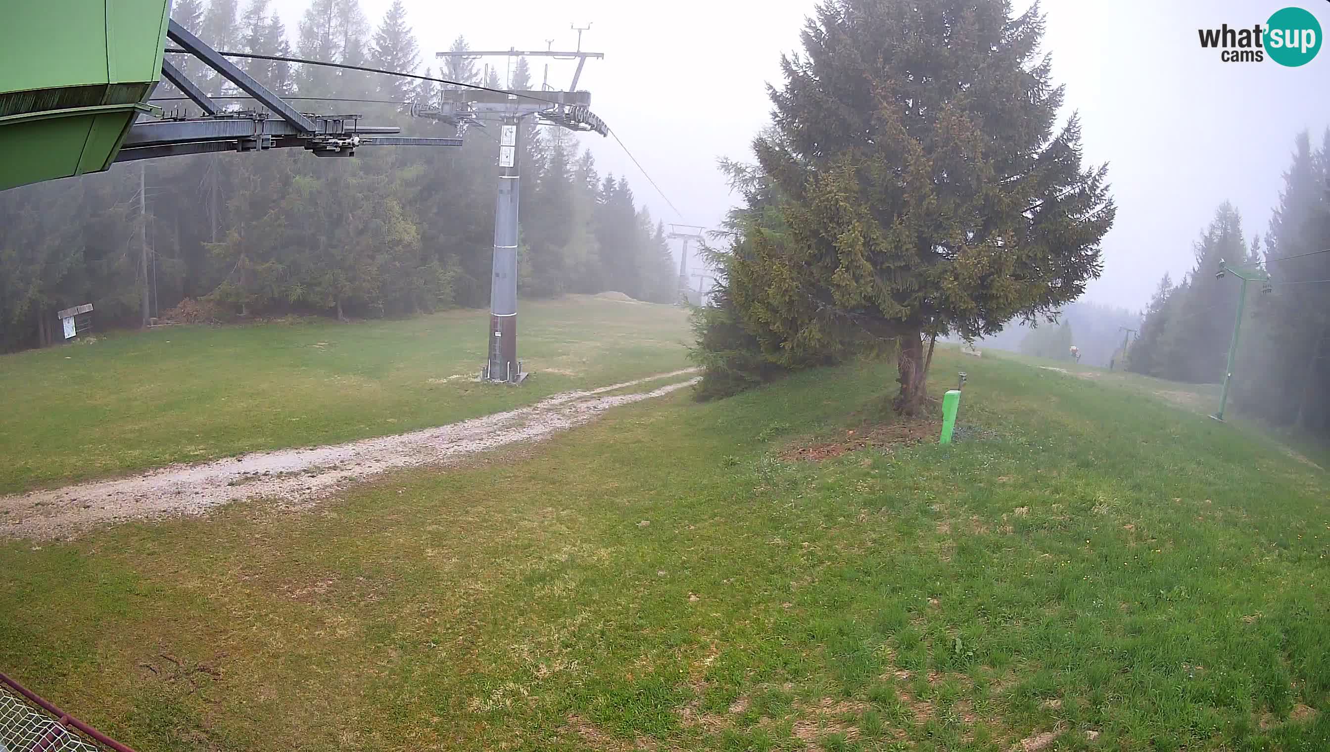 Skijalište Cerkno web kamera Lom – Slovenija