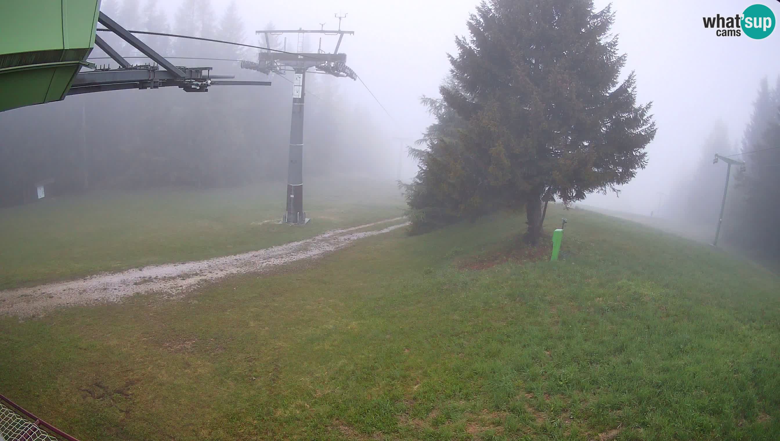 Centre de ski de Cerkno webcam Lom – Slovénie
