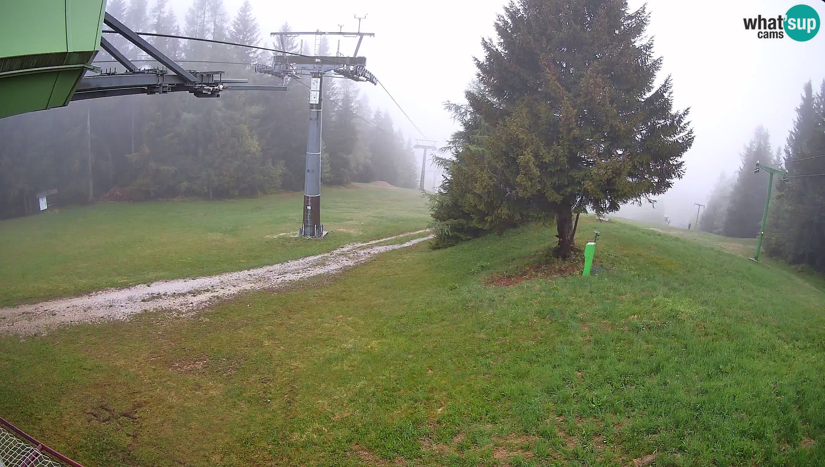 Centre de ski de Cerkno webcam Lom – Slovénie
