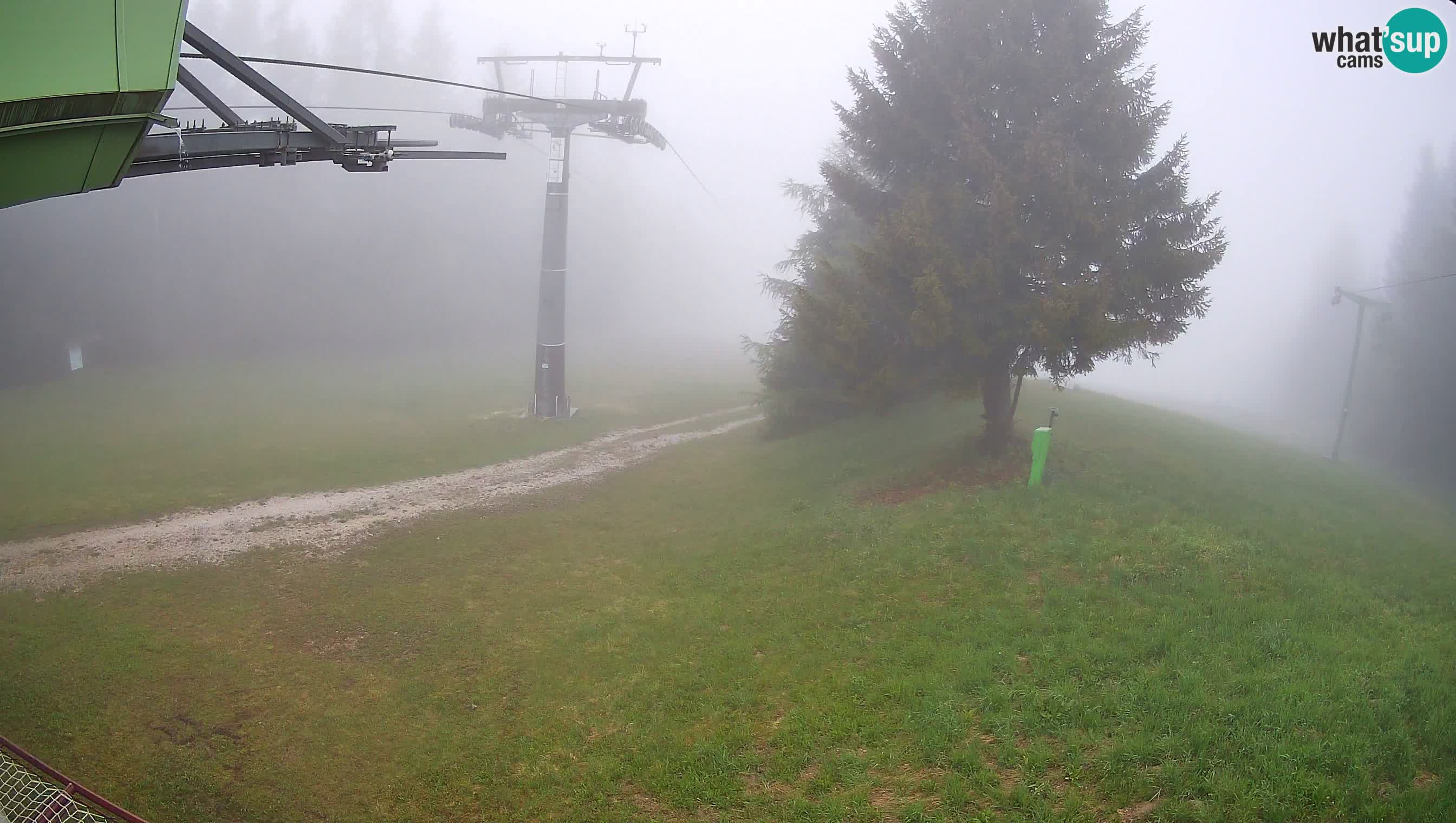 Centre de ski de Cerkno webcam Lom – Slovénie