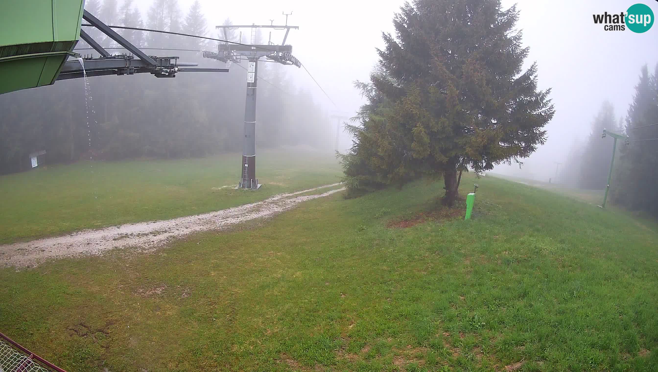 Skijalište Cerkno web kamera Lom – Slovenija