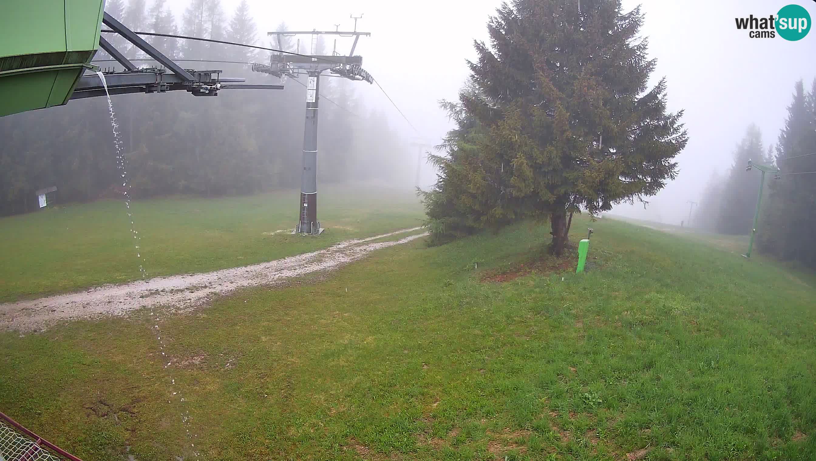 Centre de ski de Cerkno webcam Lom – Slovénie