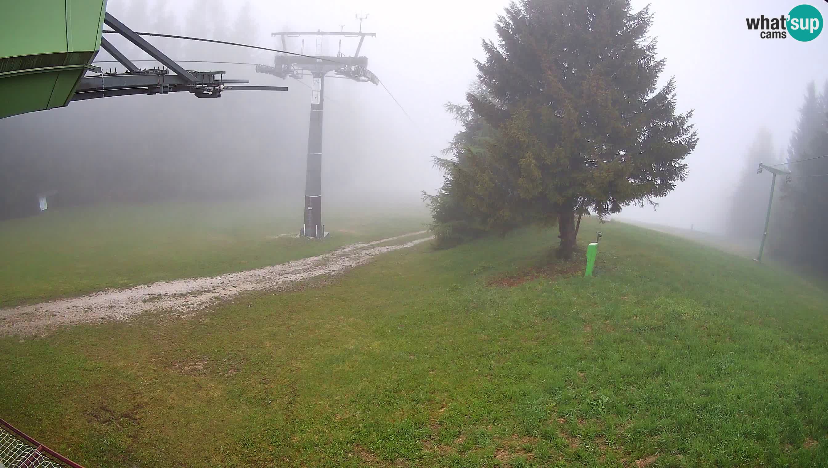 Centre de ski de Cerkno webcam Lom – Slovénie
