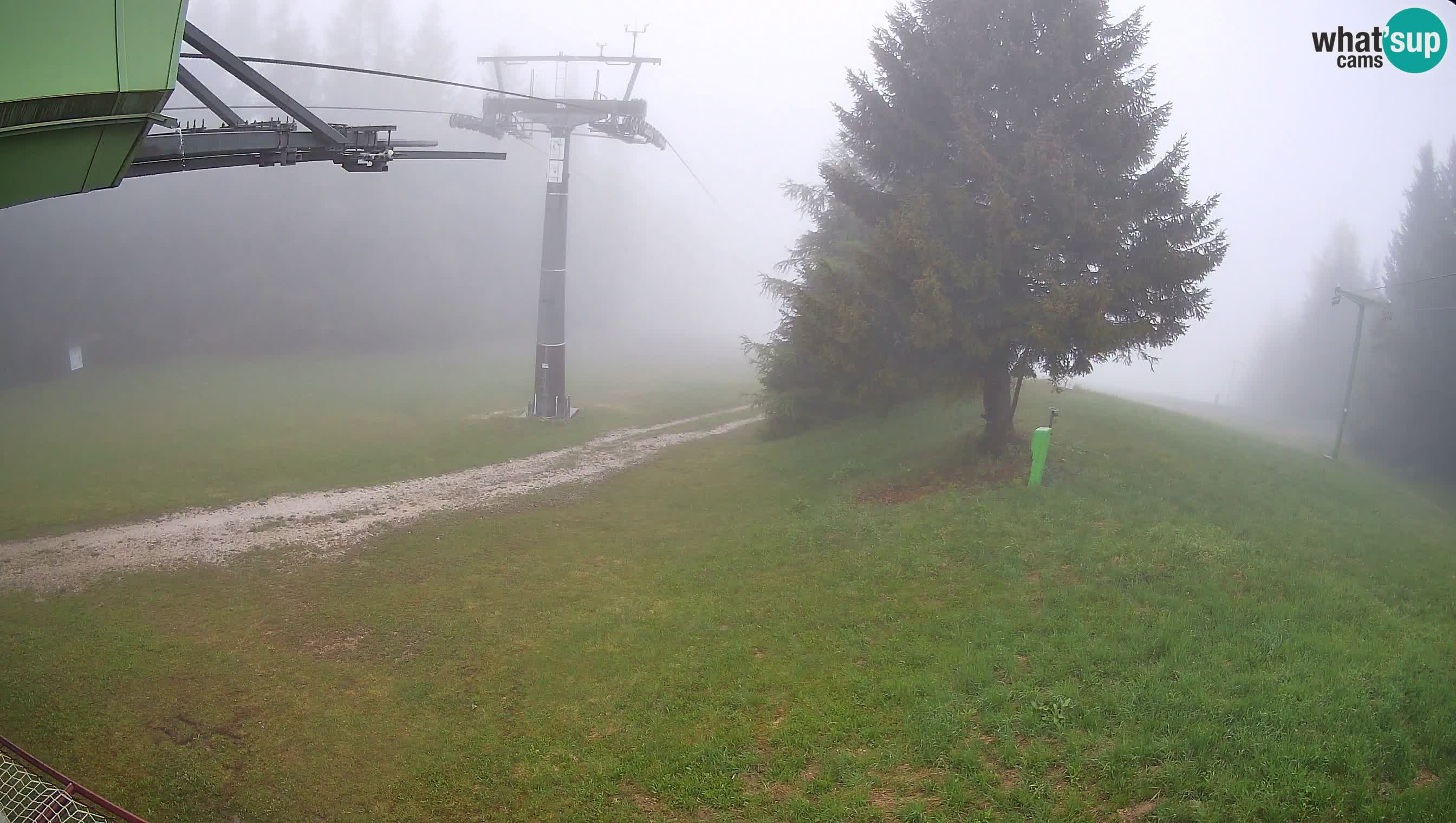 Skijalište Cerkno web kamera Lom – Slovenija