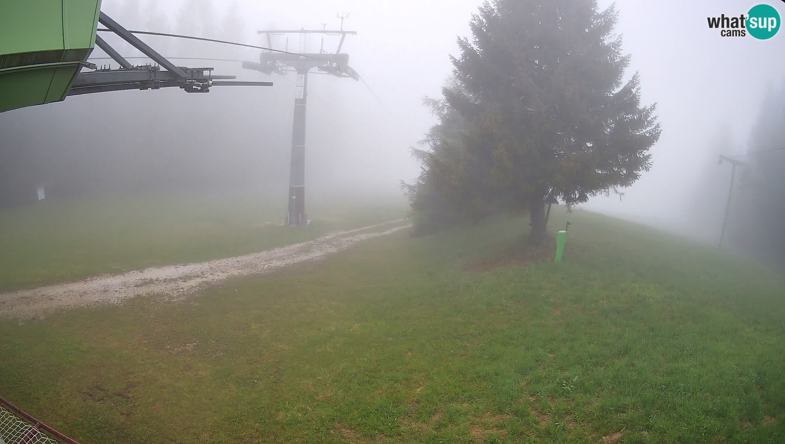 Skijalište Cerkno web kamera Lom – Slovenija