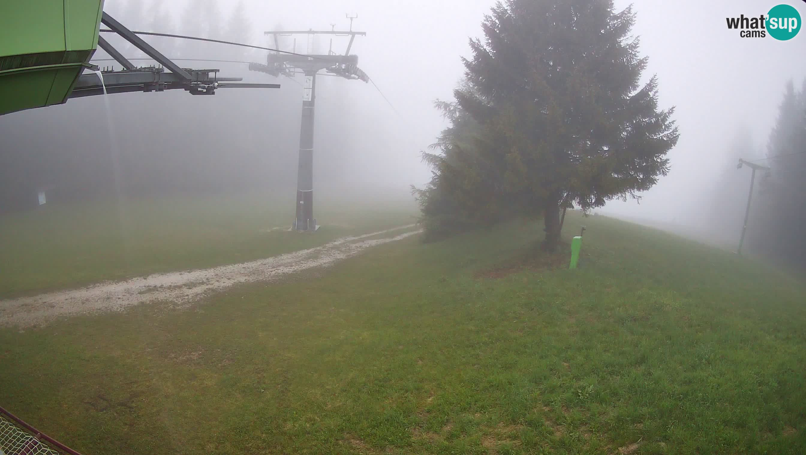 Centre de ski de Cerkno webcam Lom – Slovénie