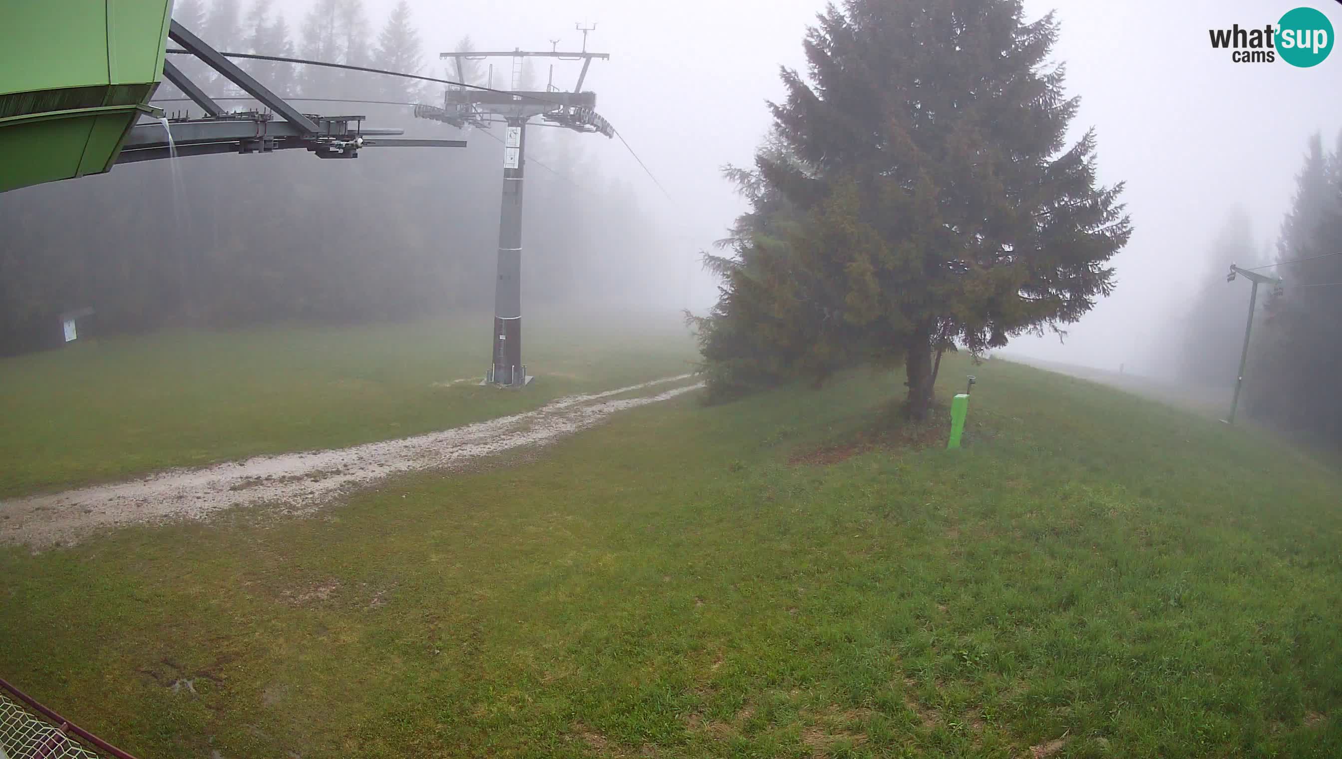 Cámara en vivo Estación de esquí de Cerkno Lom – Eslovenia